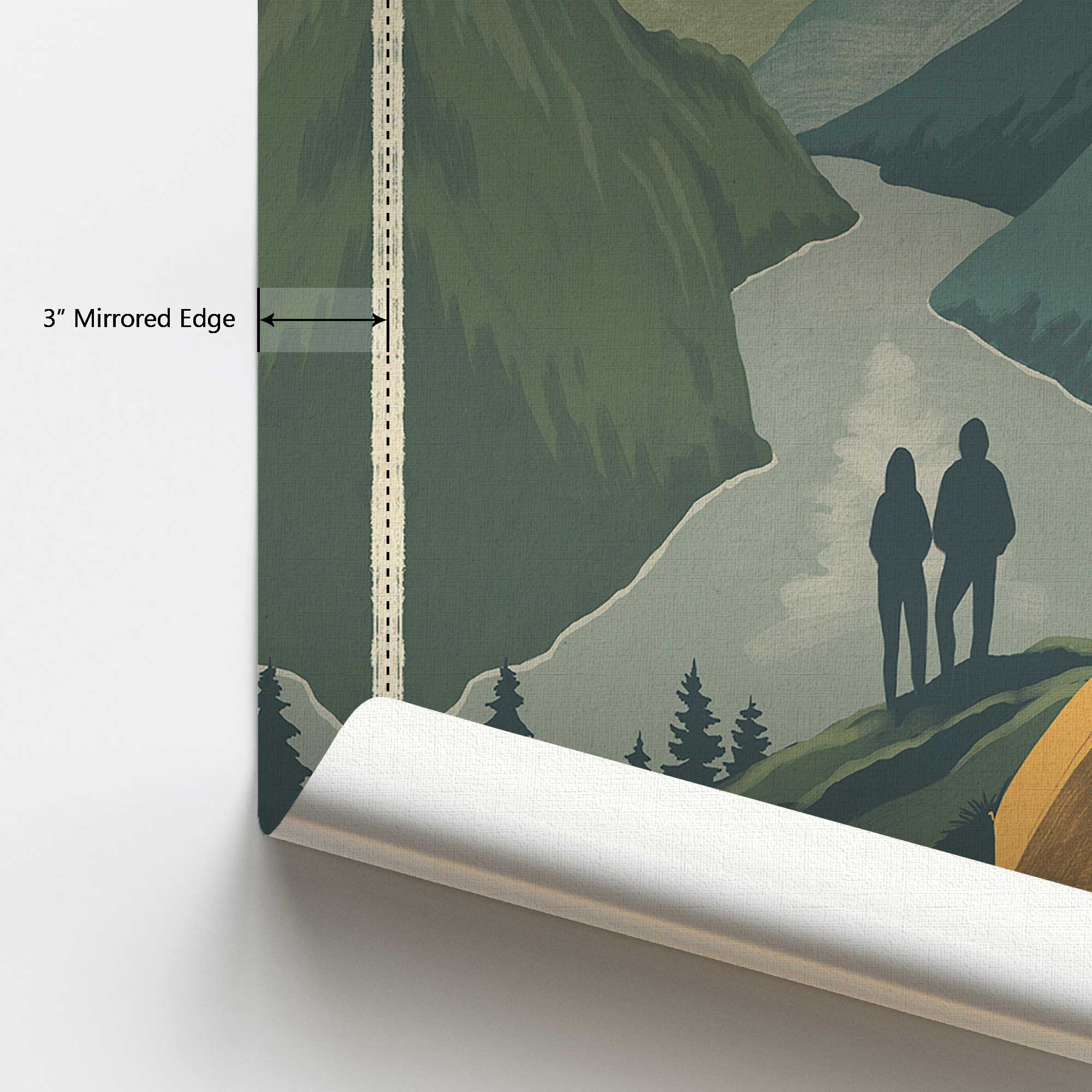 Back to Nature Canvas Wall Art - Stunning Landscape Prints for Home & Office Decor | Perfect for Living Room, Bedroom & Office Spaces