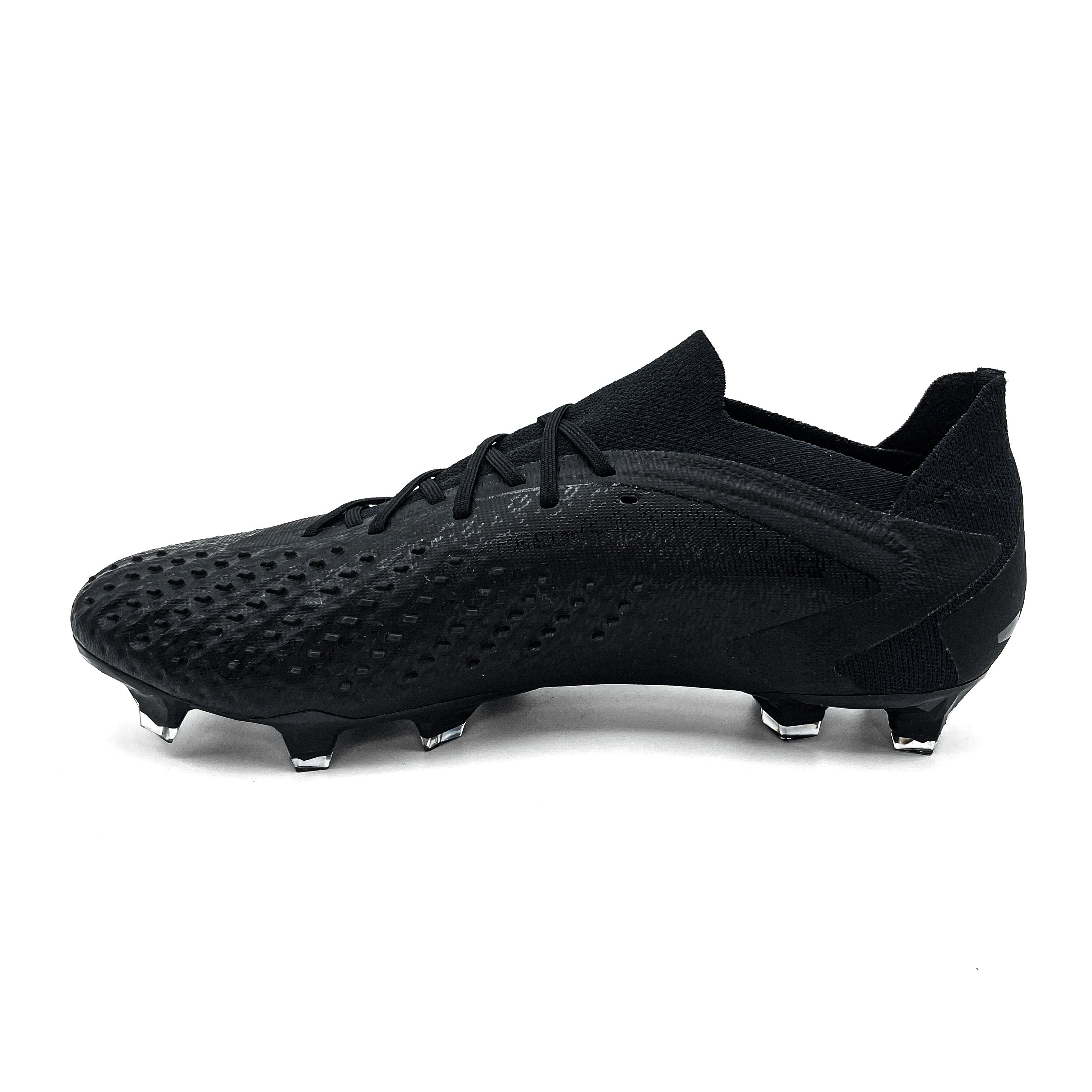 Adidas Predator Accuracy.1 FG Soccer Cleats - Black Nightstrike for Men | Firm Ground Football Boots with Enhanced Grip & Control | Perfect for Competitive Matches & Training Sessions