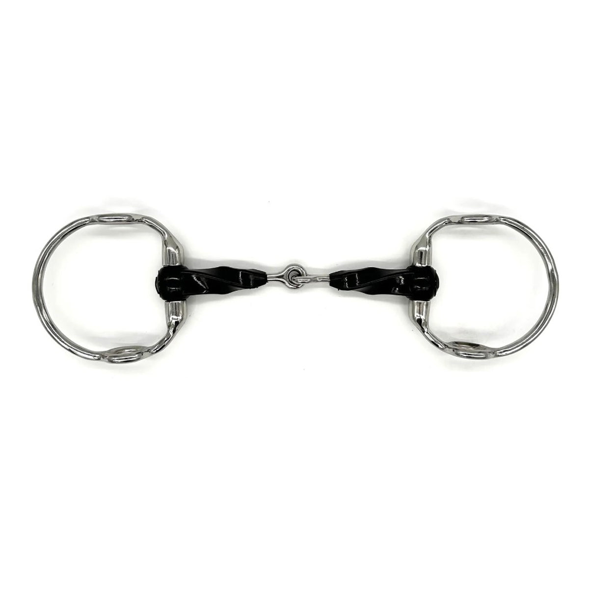 AJR Sport Rubber Twist Gag Bit for Horses - Durable Equestrian Training Bit for Dressage & Jumping - Comfortable Mouthpiece for Better Control & Communication
