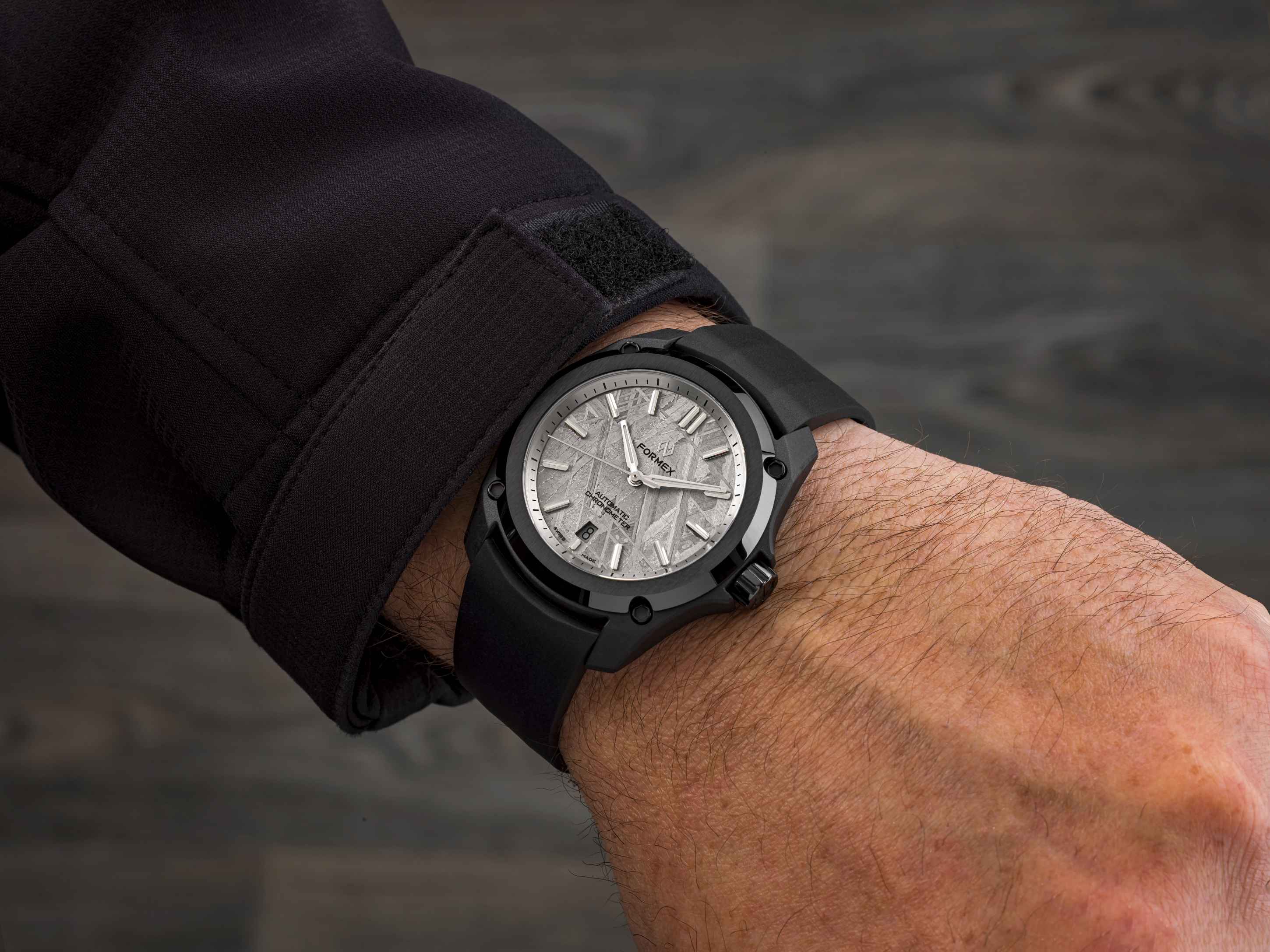 Formex Essence Leggera FortyOne Space Rock Limited Edition Watch - Swiss Automatic Chronograph for Men - Luxury Sports & Casual Wear - Perfect for Gifts, Collectors & Everyday Use