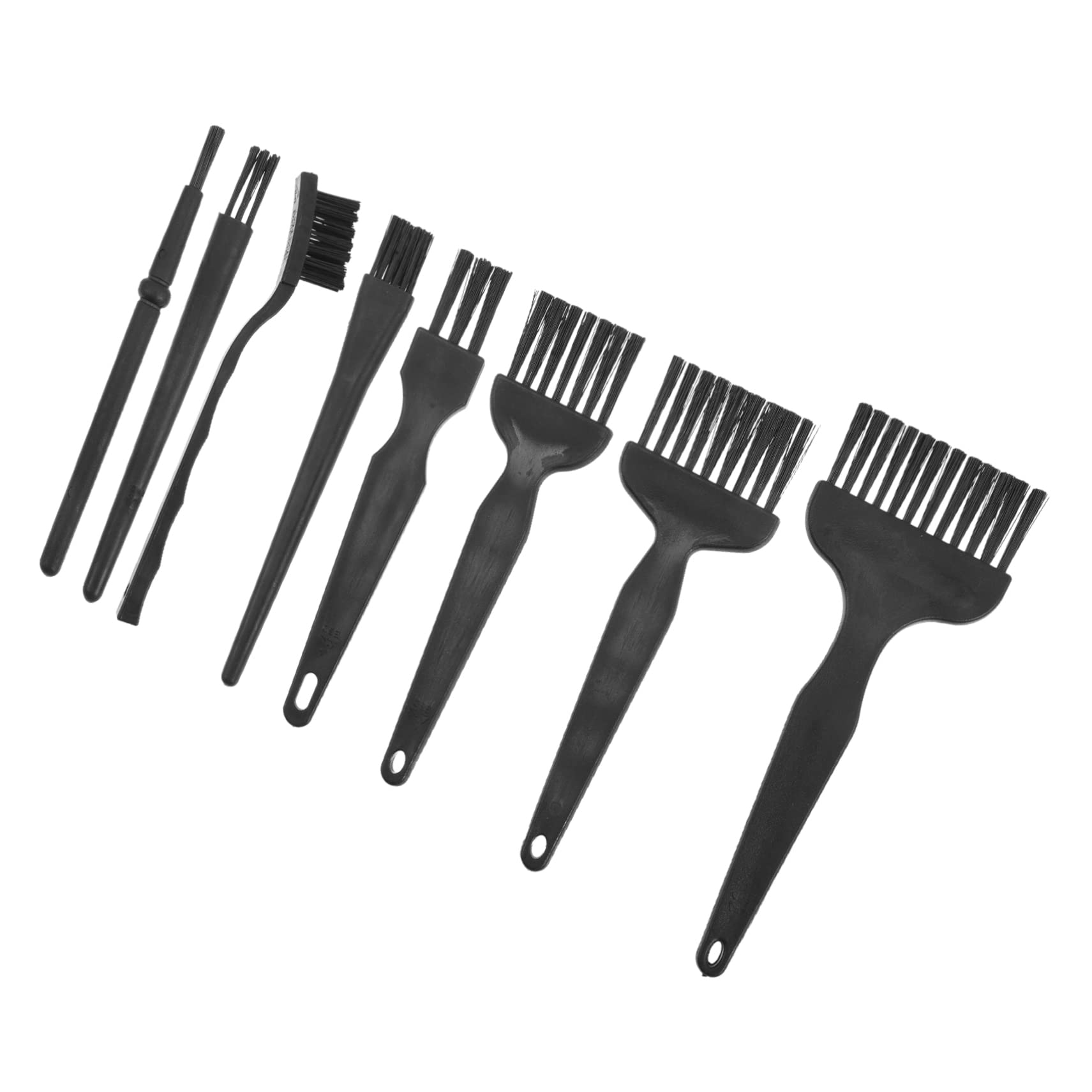 40 Pcs Electric Shaver Cleaning Brush Set - Black PP Keyboard & Hair Remover Brush for Electric Razor, Trimmer, Leg Shaver - Perfect for Home Grooming & Personal Care Accessories