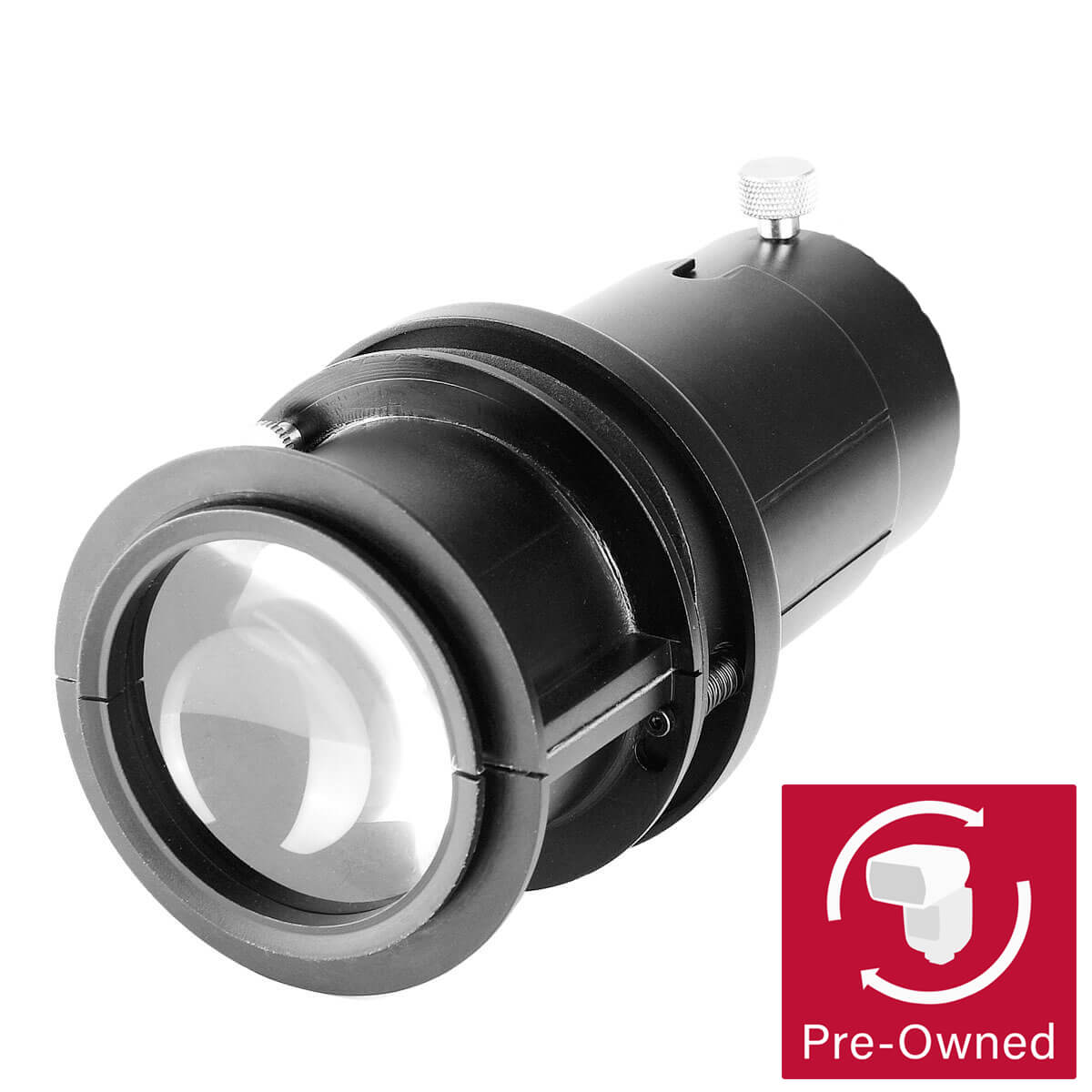 MINI30D Focusable LED Light Projection Attachment - Perfect for Photography, Stage Lighting, and Home Theater Use