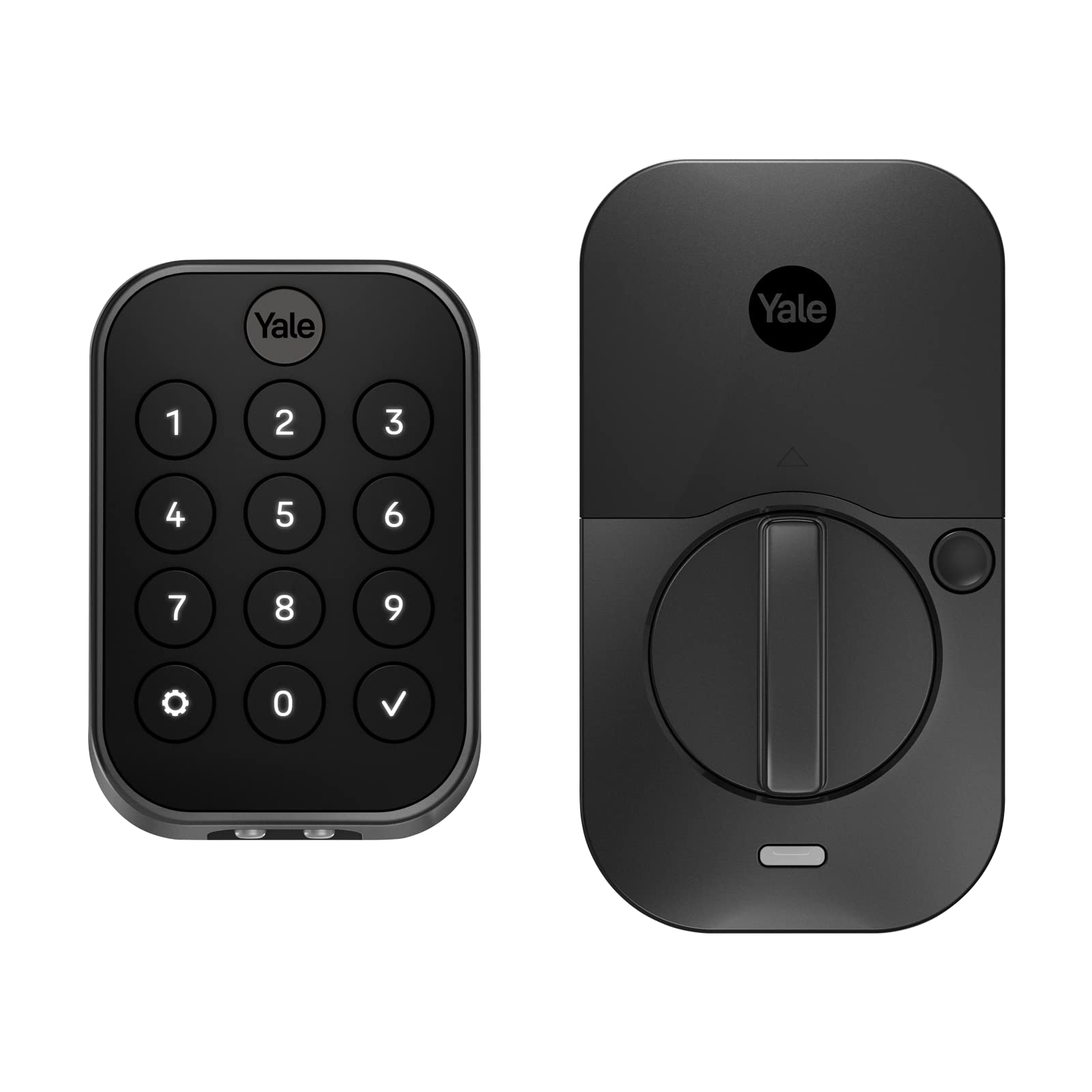 Yale Home Assure Lock 2 Deadbolt - Smart Keyless Entry Door Lock with Digital Touchscreen Keypad & Bluetooth Connectivity (No Wi-Fi), Black Suede (YRD430-BLE-BSP) - Perfect for Modern Homes, Apartments & Vacation Rentals