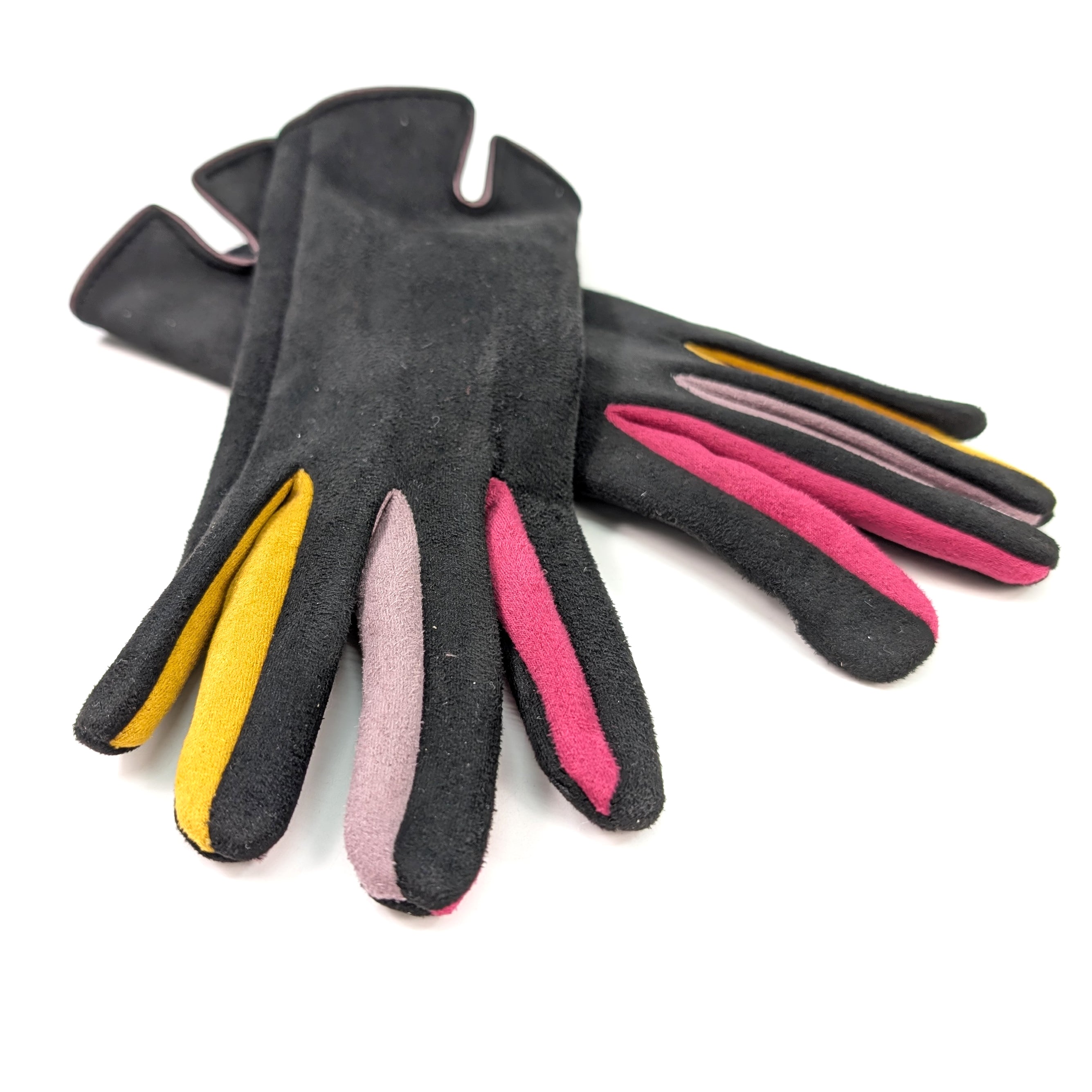 Black Winter Gloves for Men & Women - Warm Thermal Touchscreen Gloves for Outdoor Activities, Running, Hiking, and Driving