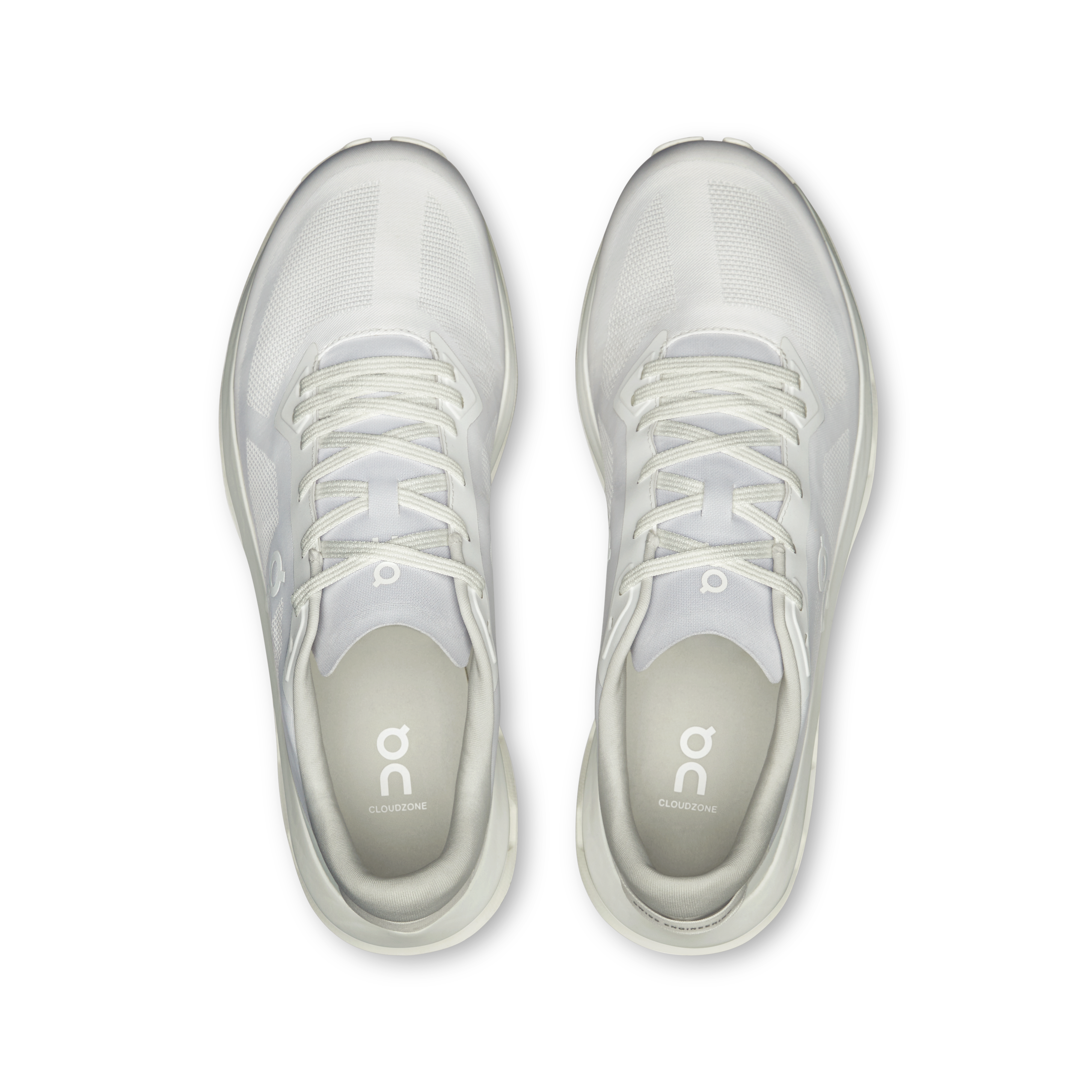On Running Men's Cloudzone Running Shoes - Lightweight & Breathable White Sneakers for Jogging, Gym & Daily Wear