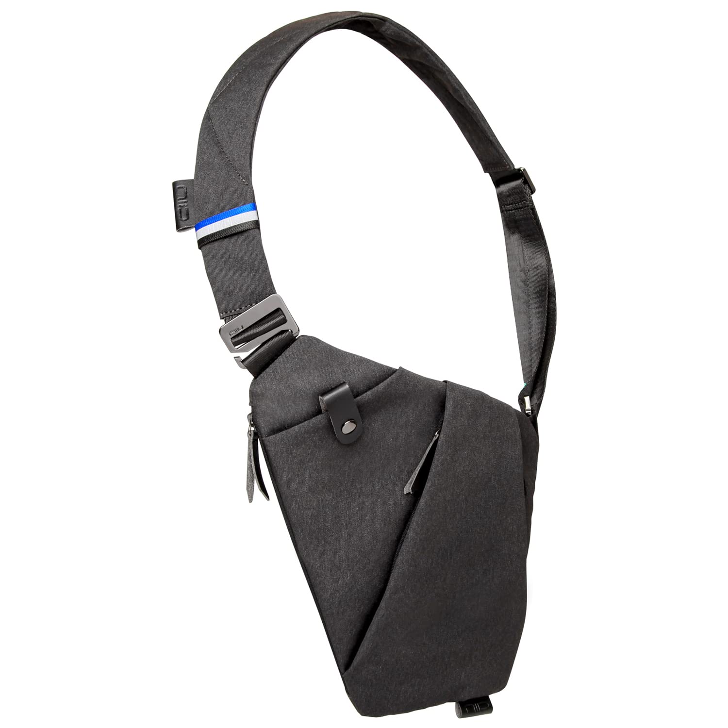 NIID Men's Lightweight Crossbody Chest Sling Bag - Anti-Theft Water Resistant Shoulder Backpack for Travel, Gym & Daily Use