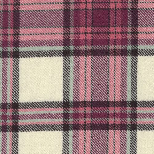 Fyvie Magenta Tartan Plaid Scarf - Soft Wool Blend Wrap for Women & Men - Perfect for Winter Fashion, Outdoor Activities, and Scottish Heritage Events