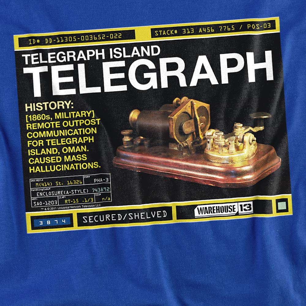 Warehouse 13 Telegraph Island Vintage Women's T-Shirt - Soft Cotton Graphic Tee for Casual Wear & Fan Merchandise