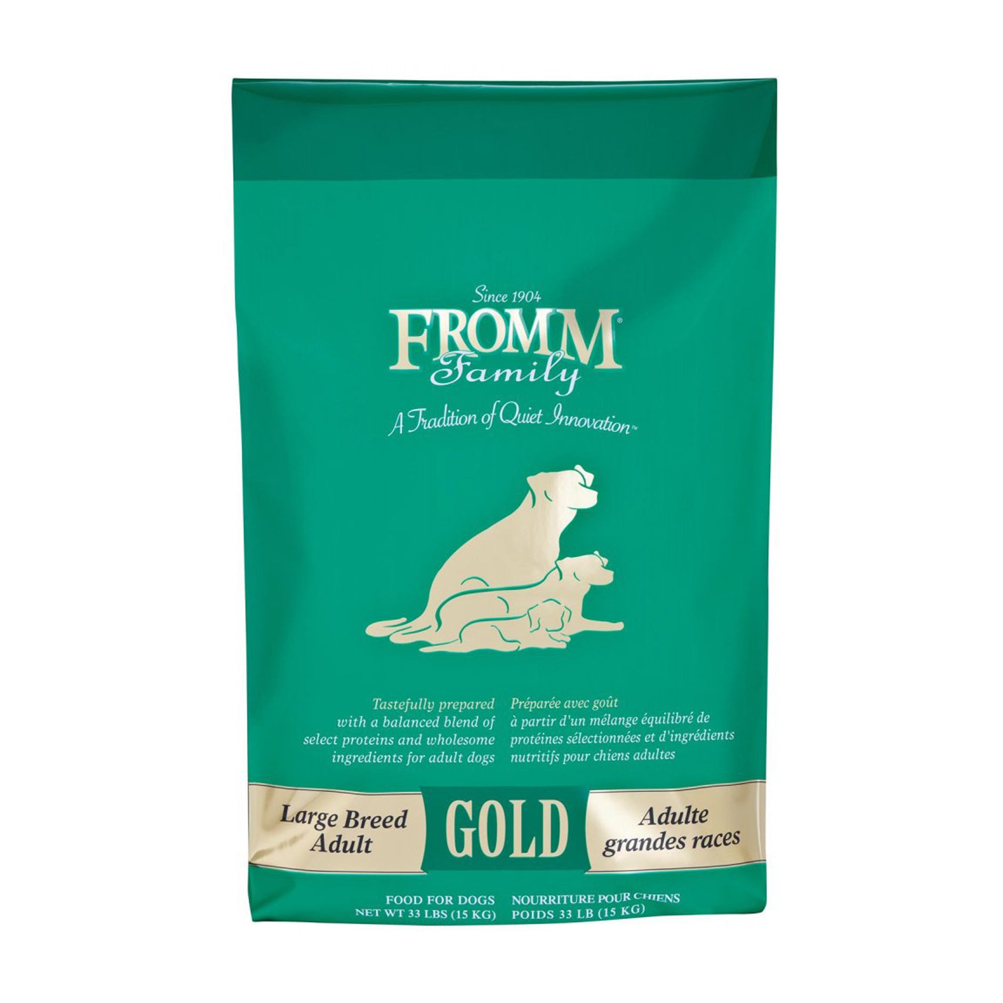 Fromm Gold Adult Large Breed Dry Dog Food - Premium Nutrition for Large Breed Dogs - Ideal for Active & Senior Dogs