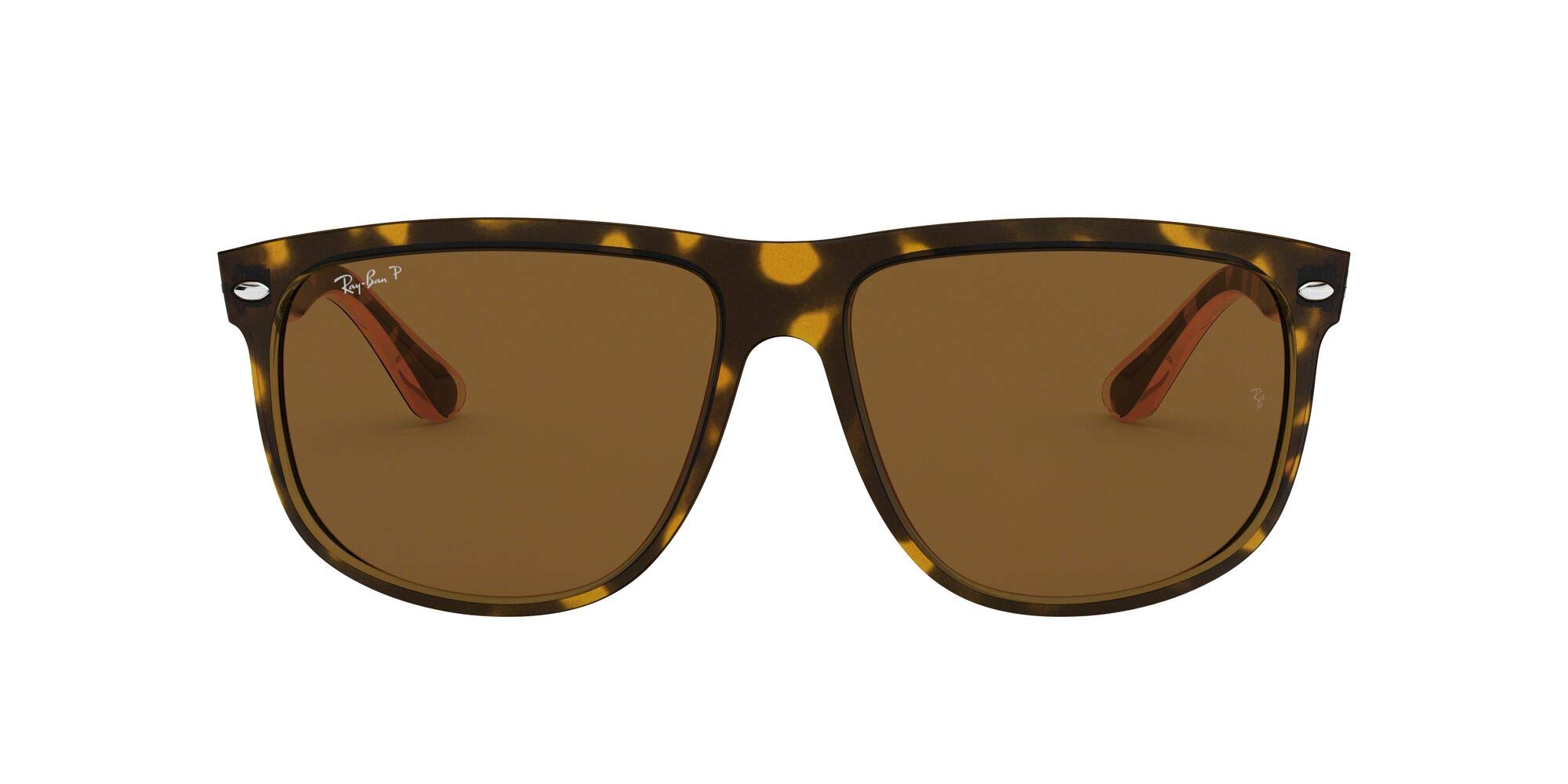 Ray-Ban RB4147 Boyfriend Square Sunglasses for Women - Classic Aviator Style, UV Protection, Lightweight & Comfortable - Perfect for Driving, Beach, and Outdoor Activities