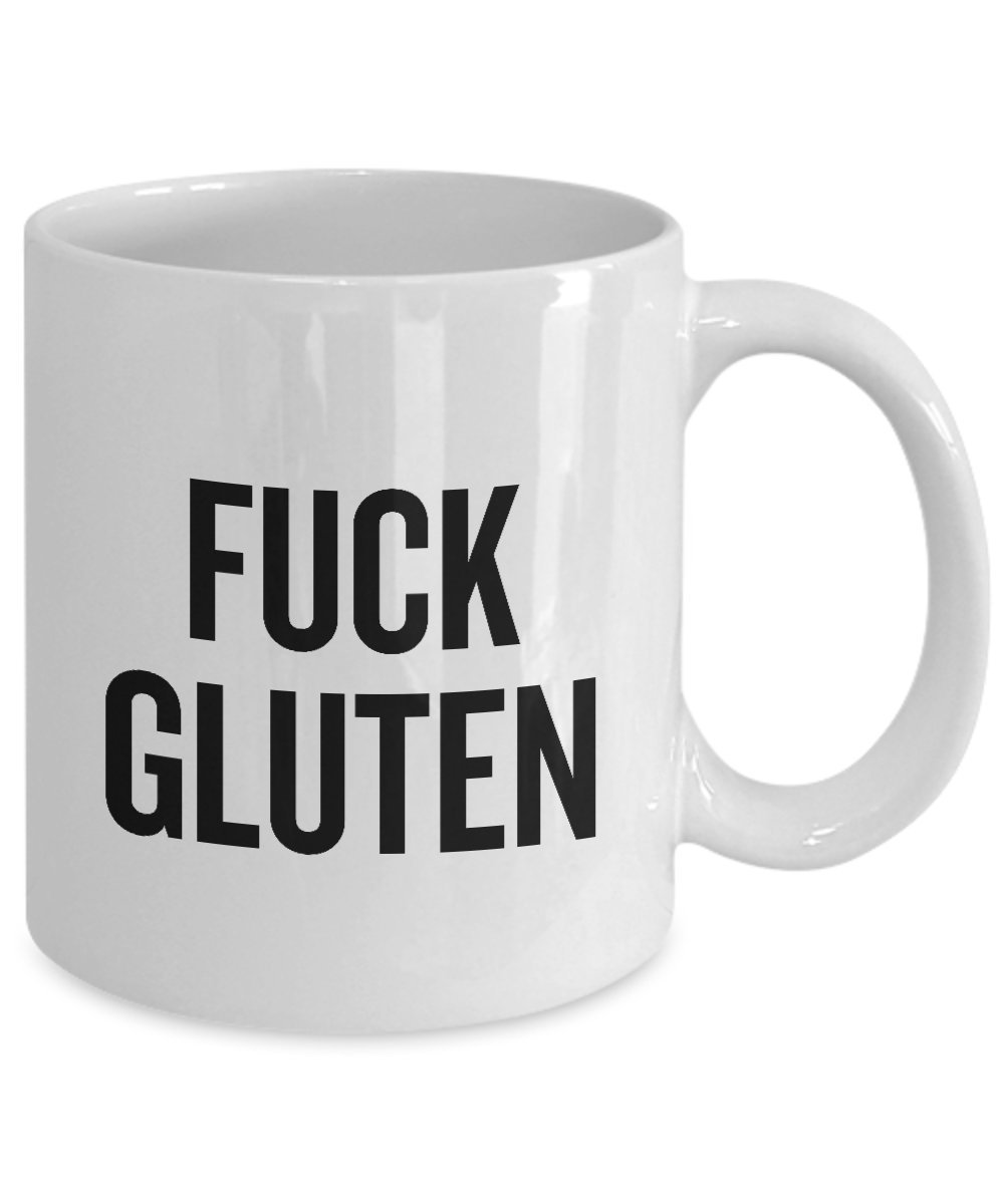 Gluten Free Ceramic Mug - Best Gift for Celiac Disease Awareness - Safe for Gluten Intolerance - Perfect for Coffee, Tea & Hot Drinks at Home or Office