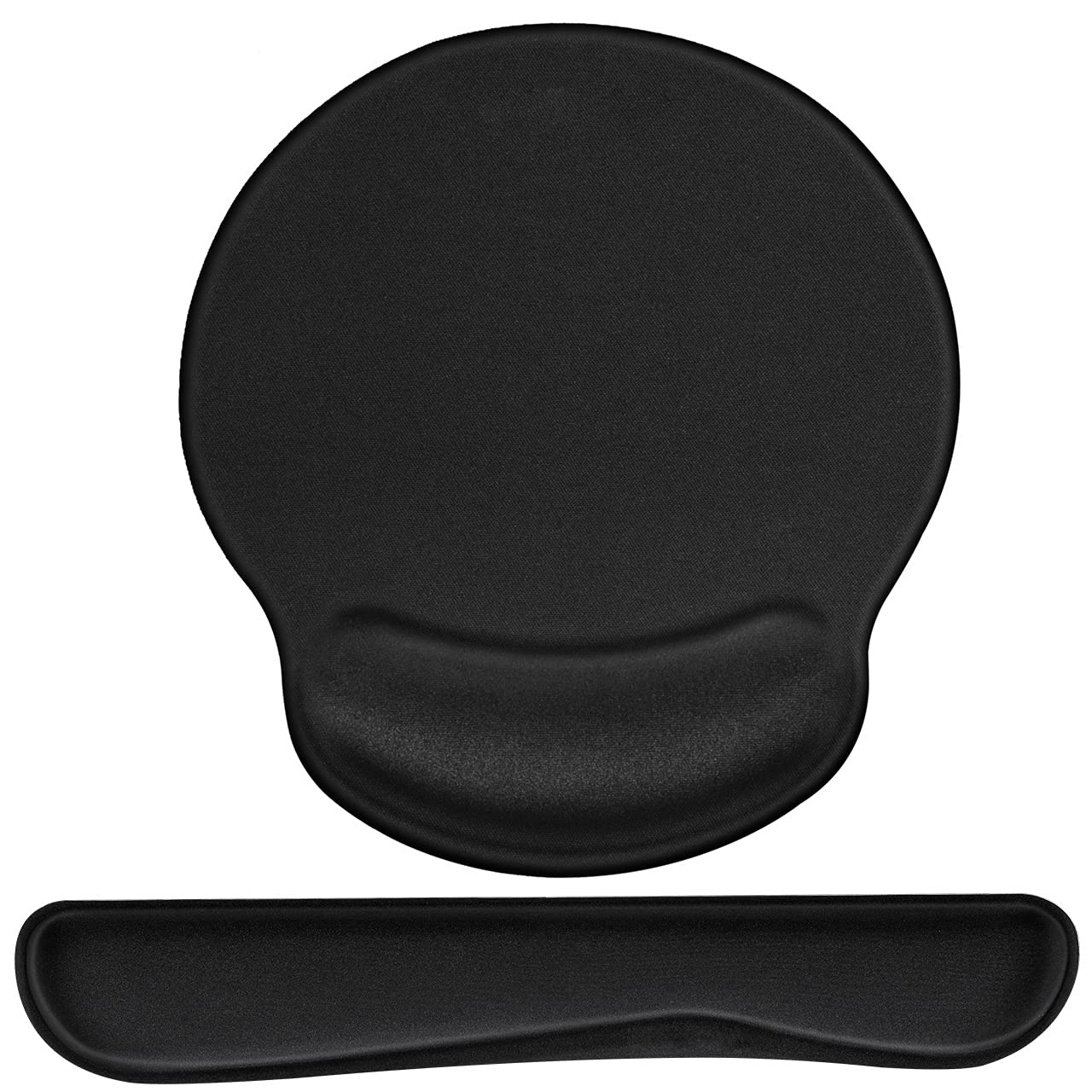 Ergonomic Memory Foam Mouse Pad & Keyboard Wrist Support - Pain Relief for Carpal Tunnel, Computer, Laptop, Desk Use - Ideal for Office, Gaming, and Home Workspaces
