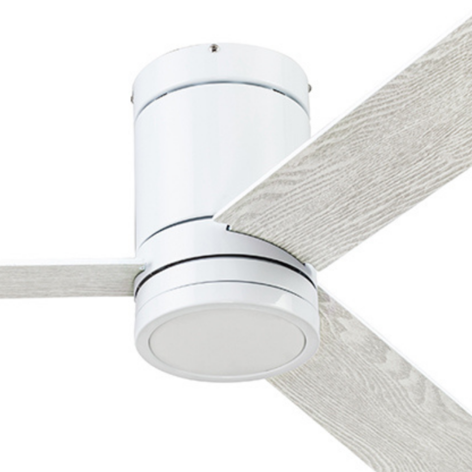 52 Inch White Espy Remote Control Ceiling Fan with Light - Quiet, Energy Efficient for Bedroom, Living Room, and Outdoor Patio