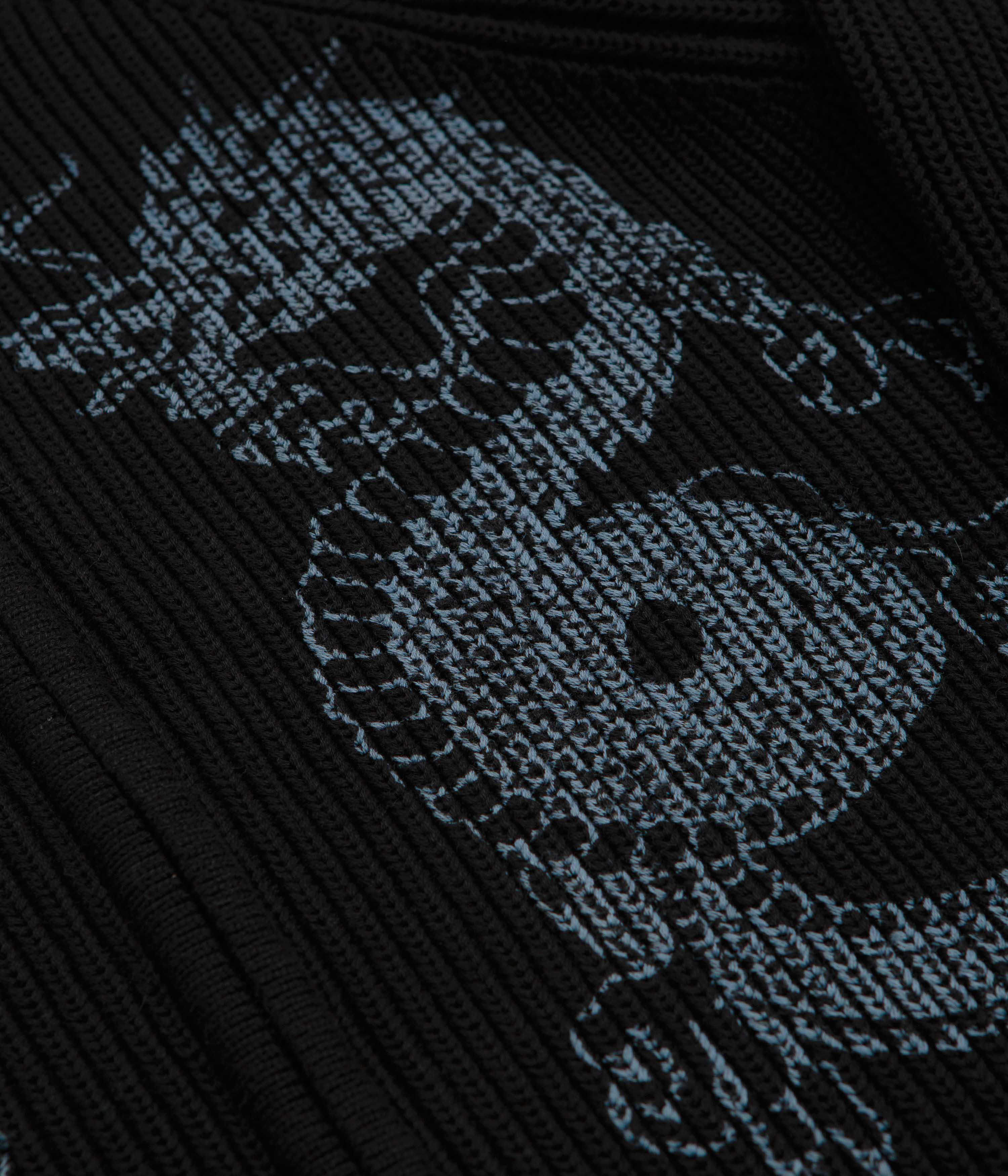 Butter Goods Dragon Zip Thru Knit Sweatshirt - Black | Stylish Pullover Hoodie for Men & Women | Perfect for Streetwear, Casual Outfits & Winter Layering