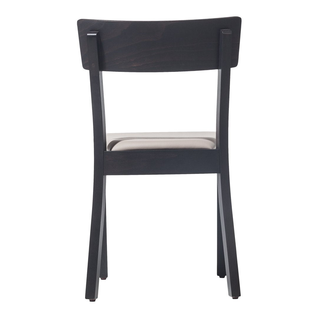 Bergamo Upholstered Chair with Solid Beech Frame - Comfortable Dining Room & Living Room Seating for Home & Office