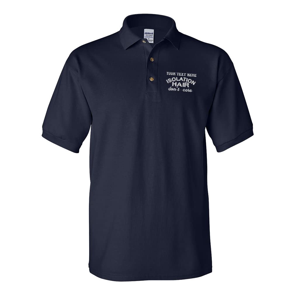 Custom Men's Polo Shirts - Breathable Short Sleeve Golf Shirts for Casual & Business Wear | Perfect for Golf, Office, and Outdoor Activities