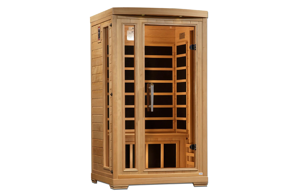 Pro 6 Madison 1-2 Person Near Zero EMF Far Infrared Sauna (2025 Edition) - Premium Home Spa for Relaxation & Detox