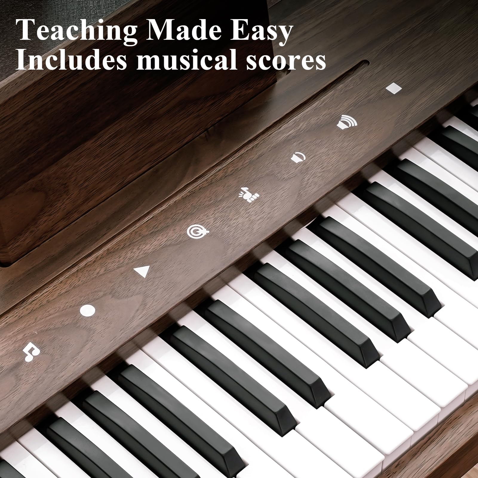 **Dreamon 61-Key Kids Digital Piano Keyboard - Portable Electronic Piano with Built-in Speakers & Headphone Jack - Best Music Educational Toy for Boys & Girls Ages 3-12 - Ideal for Home Learning, Birthday & Christmas Gifts**    *(Perfect for beginners, music practice, classroom activities, and family entertainment!)*