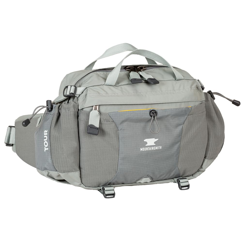 Mountainsmith Tour Lumbar Waist Pack for Running, Hiking & Cycling - Lightweight Travel Fanny Pack with Dual Water Bottle Holders - Perfect for Outdoor Adventures, Gym & Daily Use