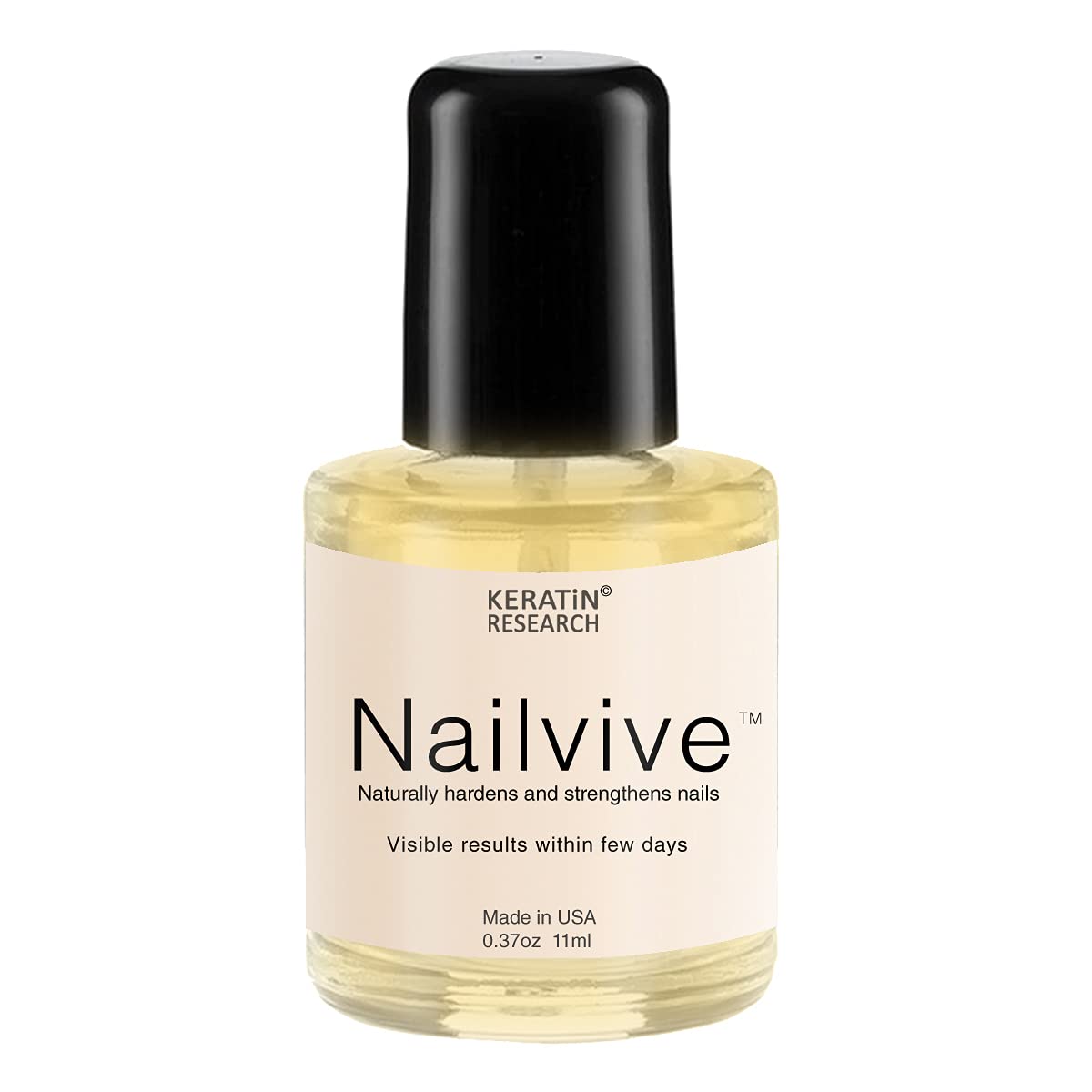 NAILVIVE Nail Strengthening Serum with Keratin & Silk Proteins - Natural Nail Treatment for Stronger, Harder Nails - Prevents Splitting, Chipping, Peeling & Cracking (Bonus Pack) - Perfect for Weak, Brittle Nails & Nail Care Routine