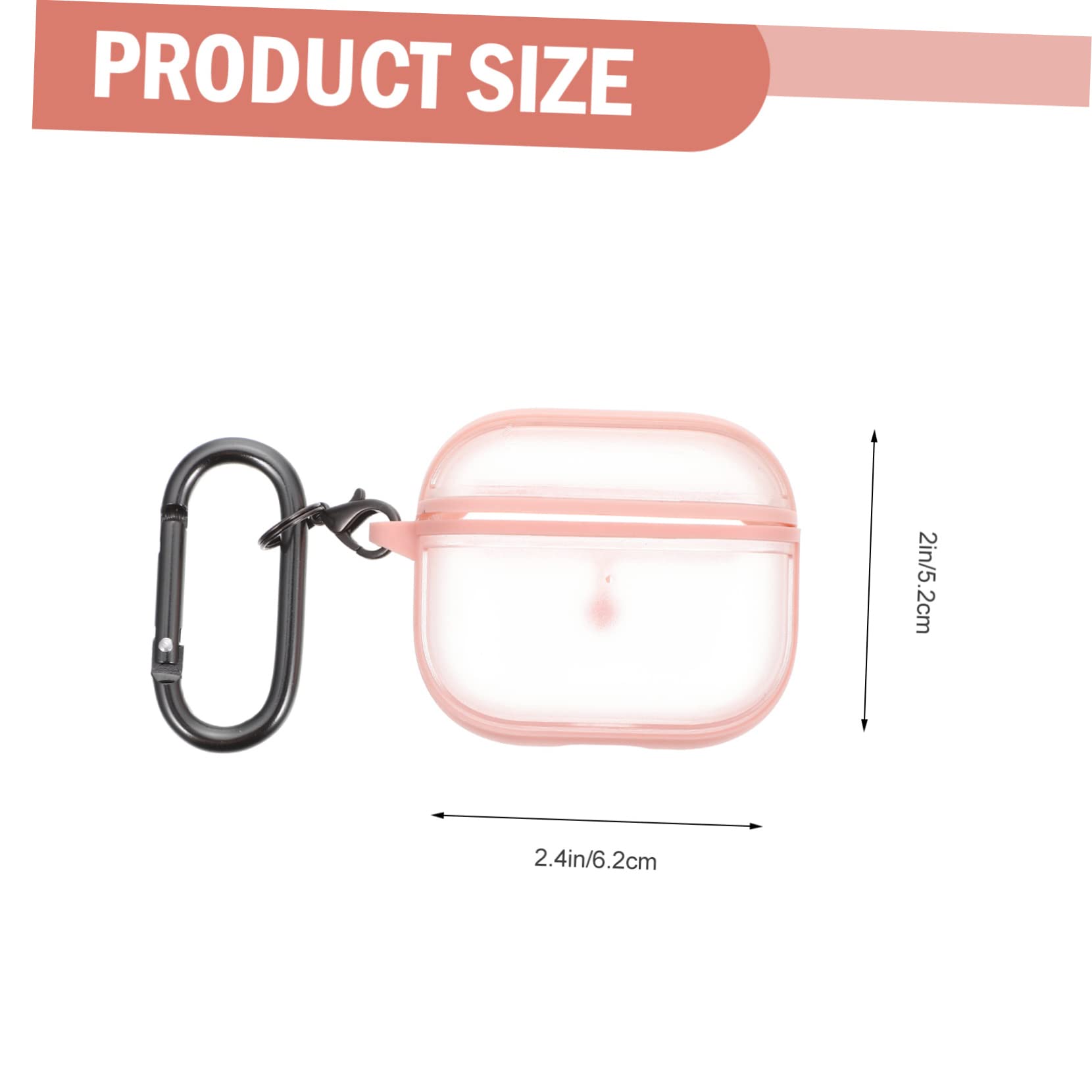 Hemobllo 4-Pack Premium Earbud Case - Protective Storage Shell for AirPods & Wireless Earbuds - Perfect for Travel, Gym & Daily Use