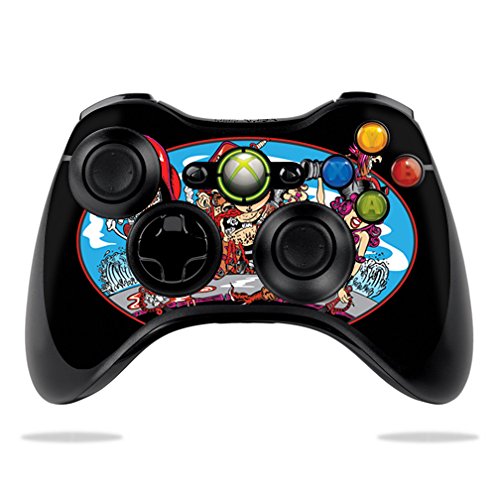 MightySkins Xbox 360 Controller Skin Wrap - Custom Protective Cover Sticker Design (Ahoy Matey Pirate Theme) for Enhanced Grip & Personalization - Perfect for Gaming, Collectors & Gift Giving