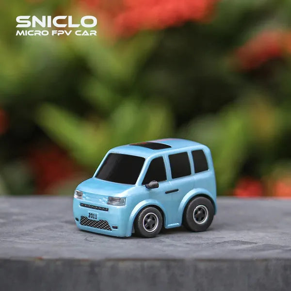 SNICLO SNT Atom Q Series 1/100 Scale Micro FPV RC Car - Ready to Run (RTR) - Indoor Racing, Backyard Drifting & FPV Adventure for Kids & Adults