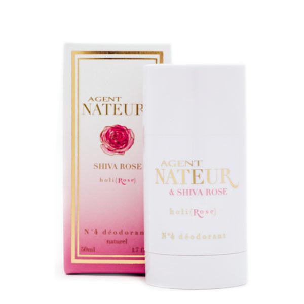 Holi (Rose) No.4 Deodorant for Women - Long Lasting Natural Body Odor Protection - Fresh Floral Scent for Daily Use & Gym Workouts