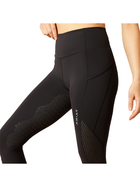 Ariat Breathe EOS Grip Riding Tights - Comfortable Equestrian Leggings for Women - Perfect for Horseback Riding, Training & Outdoor Activities