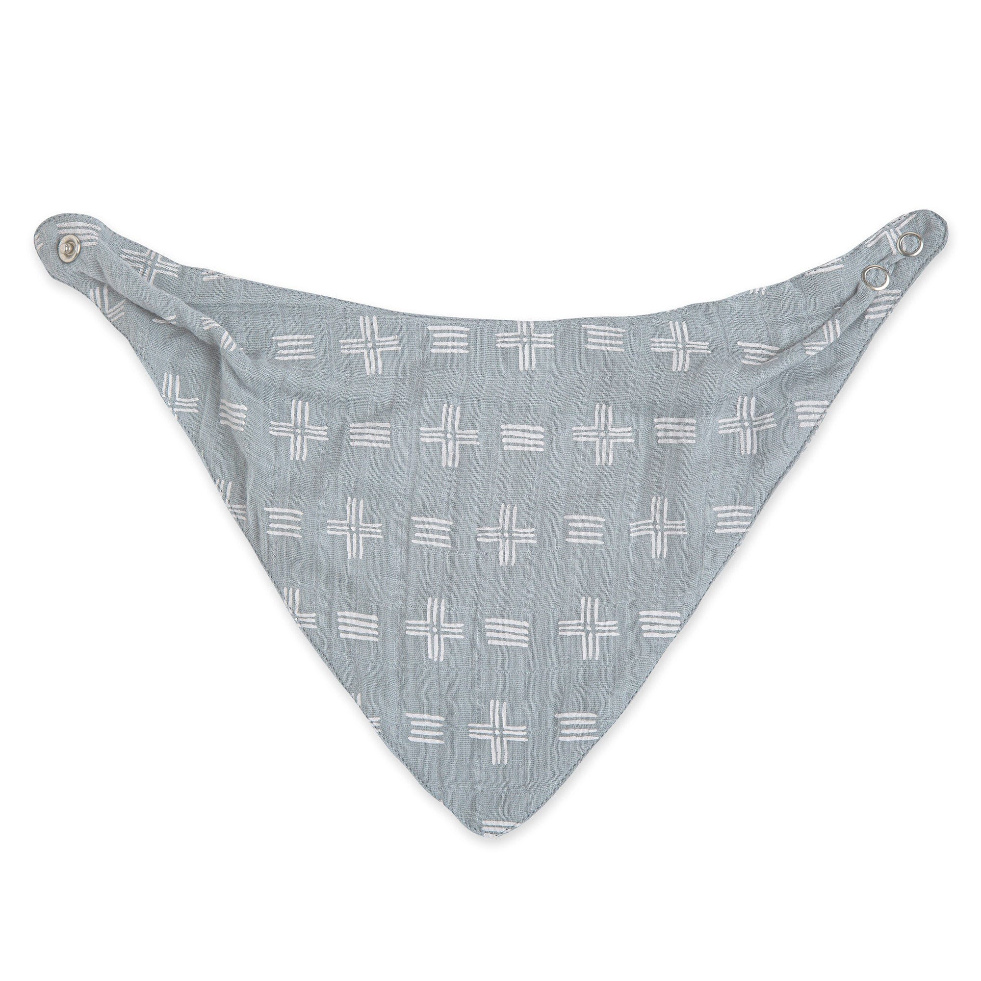 Ezra 3-Piece Muslin Baby Bib Set - Soft & Absorbent for Feeding Time - Perfect for Newborns, Infants & Toddlers During Meals, Snacks & Messy Play