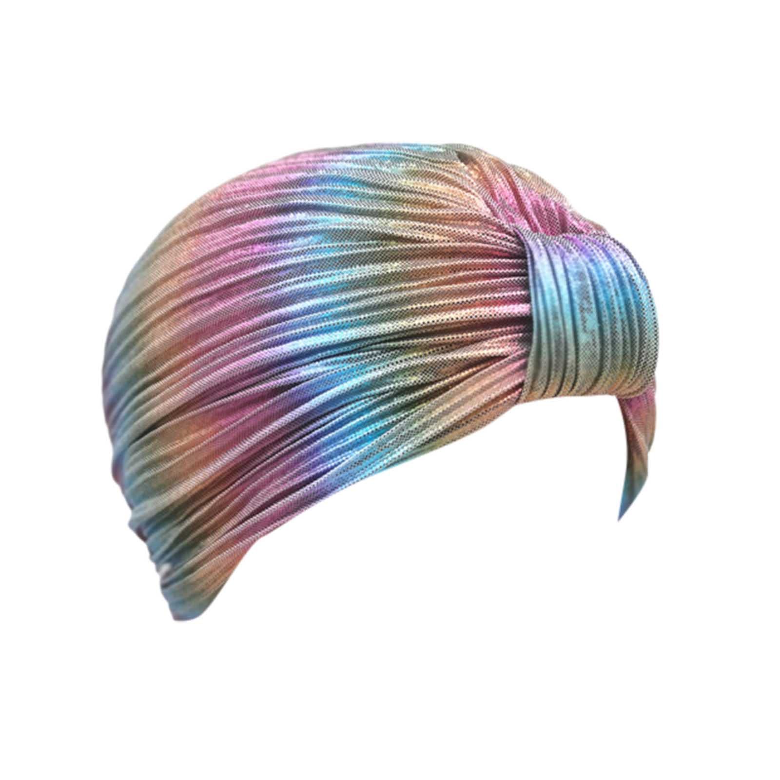 Bohemian Floral Turban Head Wrap - Stretchy Cancer Head Hat & Hair Cover Scarf for Women - Perfect for Chemotherapy, Headwear Fashion, and Everyday Comfort