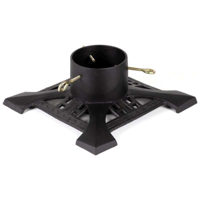 Vintage 1920 Cast Iron Christmas Tree Stand - Antique Holiday Decor for Festive Home & Church Decorations