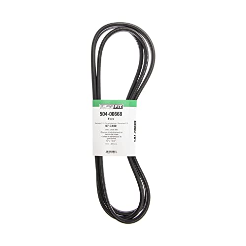 Deck Drive Belt for Toro Groundsmaster 200 ProLine 118 Z Master - Replacement Part 57-0240 - Perfect for Lawn Mower Maintenance & Landscaping Equipment Repair