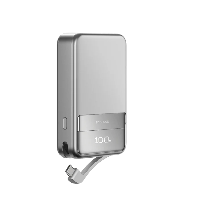 EcoFlow RAPID 10000mAh Magnetic Power Bank - Portable Fast Charging Battery Pack for iPhone, Android, AirPods | Perfect for Travel, Camping & Emergency Power Backup