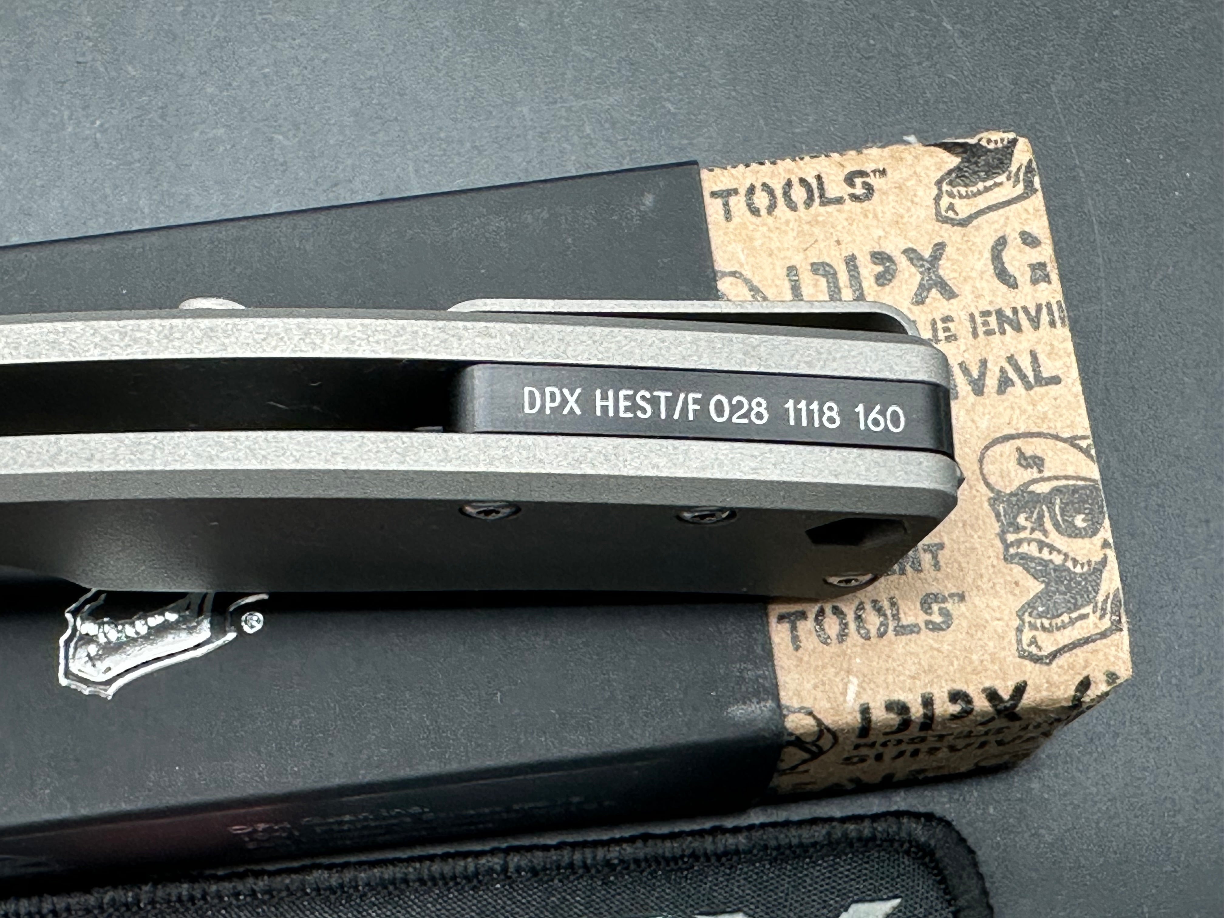 DPx HEST/F Urban Titanium Framelock Knife - 2.9