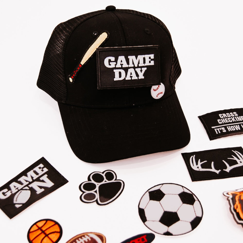 Sports Iron On Patches Bundle (12 pcs) - Custom Embroidered Appliques for Jerseys, Jackets & Backpacks - Perfect for Team Uniforms, DIY Crafts & Clothing Repair