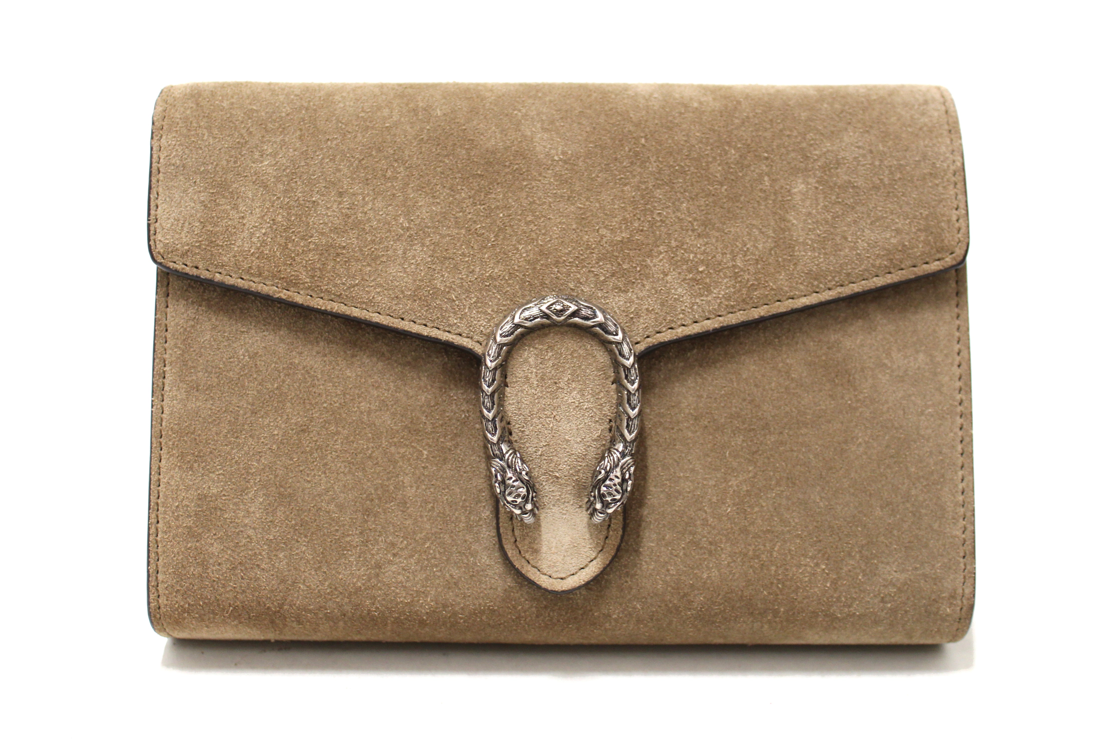 Authentic Gucci Dionysus Suede Mini Chain Crossbody Bag for Women | Luxury Designer Handbag for Parties, Dating & Night Out | Fashionable Shoulder Bag with Adjustable Strap