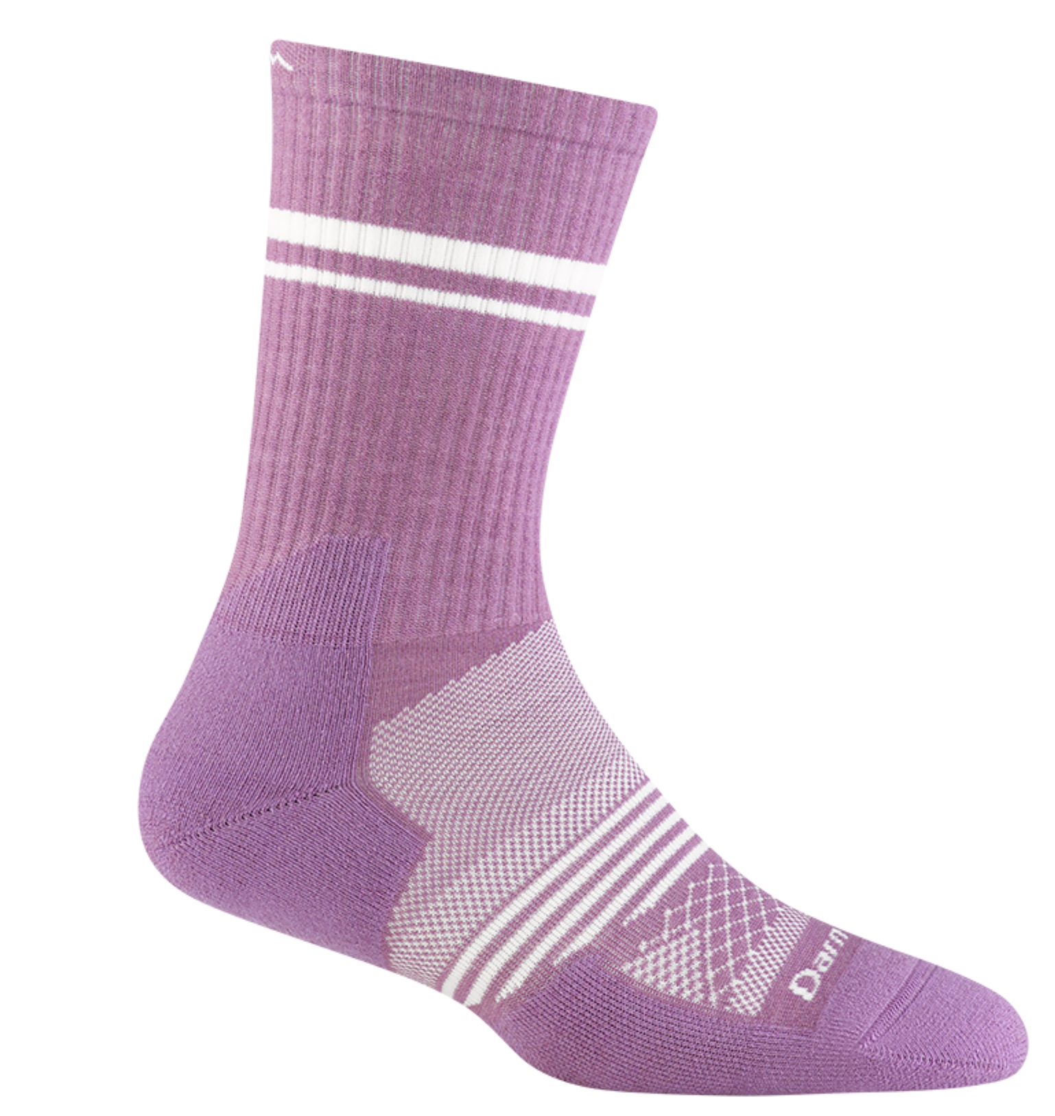 Darn Tough Women's Run Element Lightweight Crew Socks - Moisture Wicking Running Socks for Women - Perfect for Marathon, Trail Running & Outdoor Activities