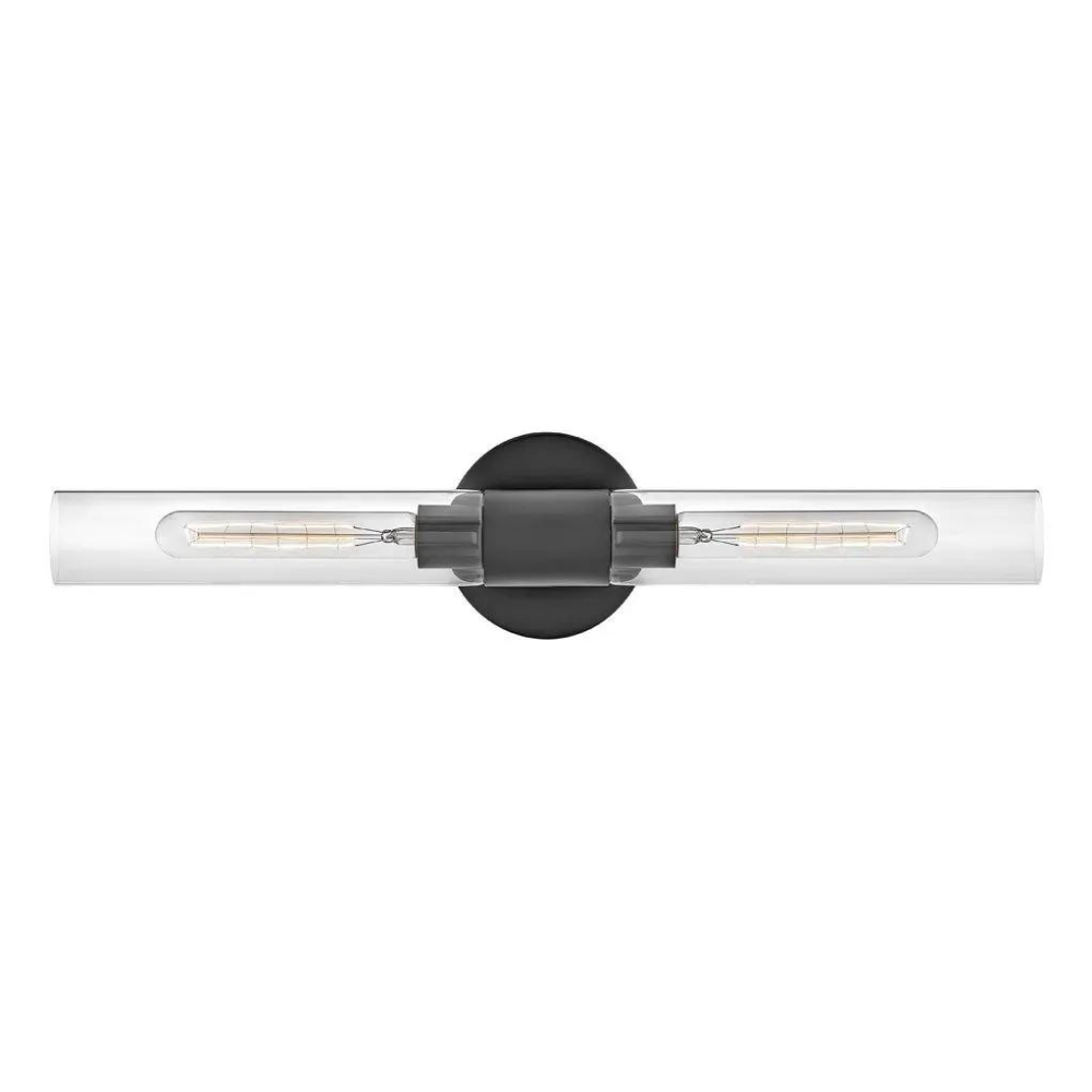 Annie Two Light Vanity Bathroom Mirror Light - Modern LED Wall Sconce for Makeup, Shaving & Dressing Room Lighting (Brushed Nickel) - Perfect for Bedroom, Bathroom & Vanity Area