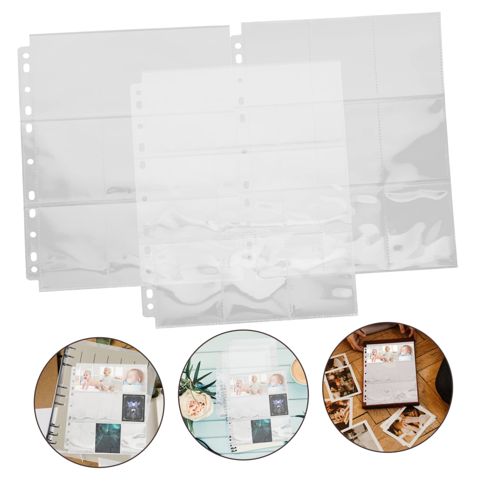 150 Pcs Clear Card Sleeves - Premium Trading Card Protectors & Photo Pages for Collectible Games | Perfect for MTG, Pokemon, Yu-Gi-Oh Card Storage & Display