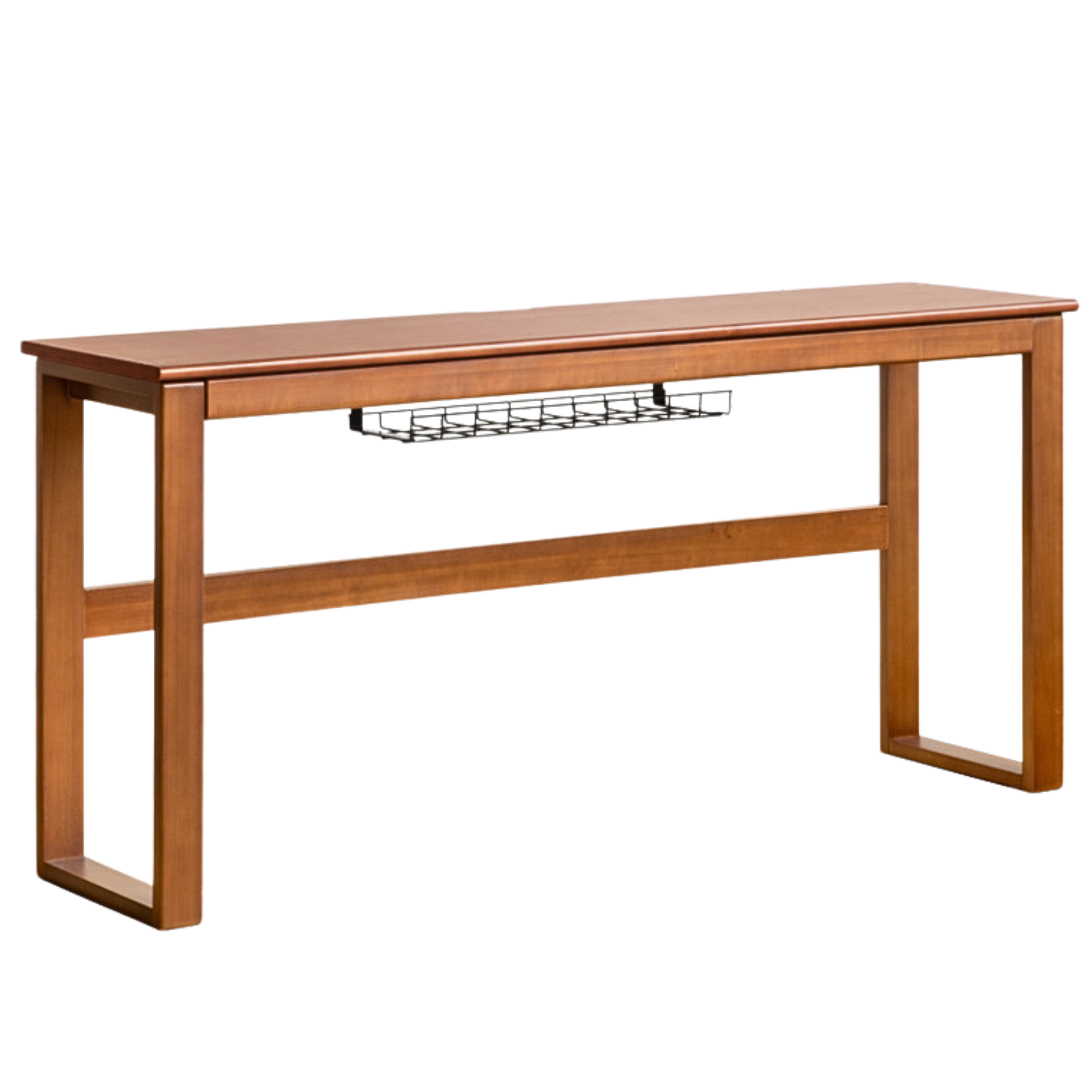 63x15.8x29.5nch / 160x40x75сm / Teak color / Poplar desk