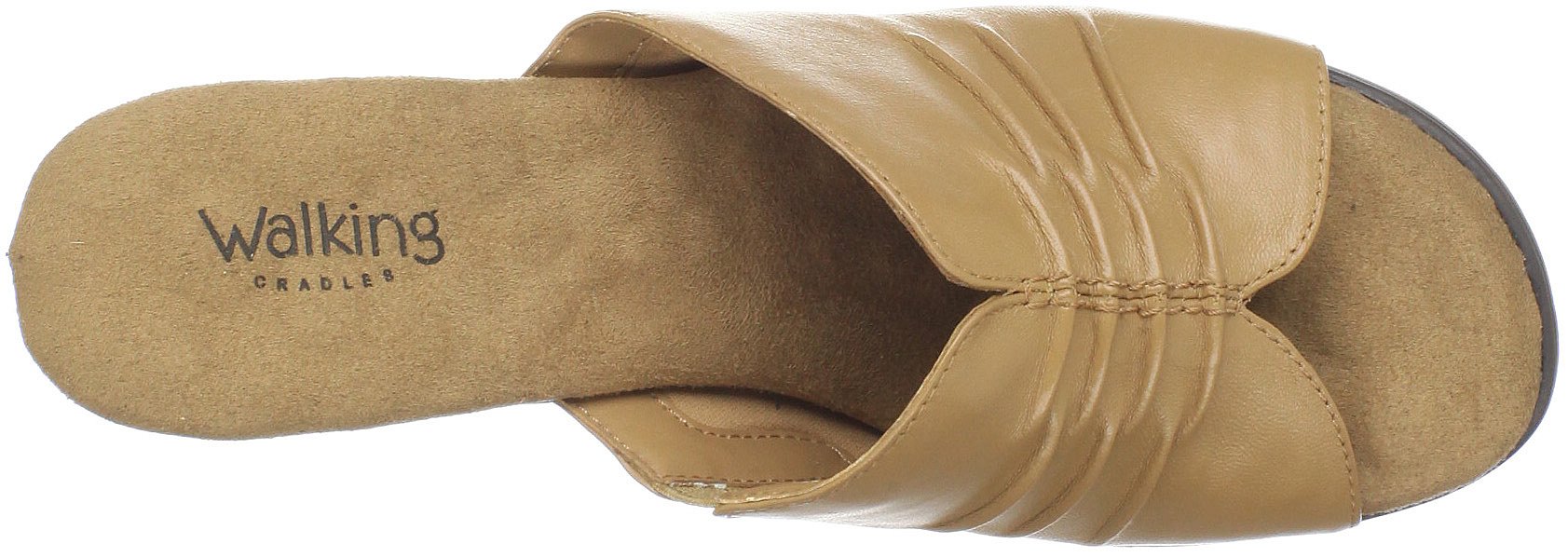 Walking Cradles Women's Comfortable Pleated Loafers - Stylish Slip-On Shoes for Work, Travel & Everyday Wear