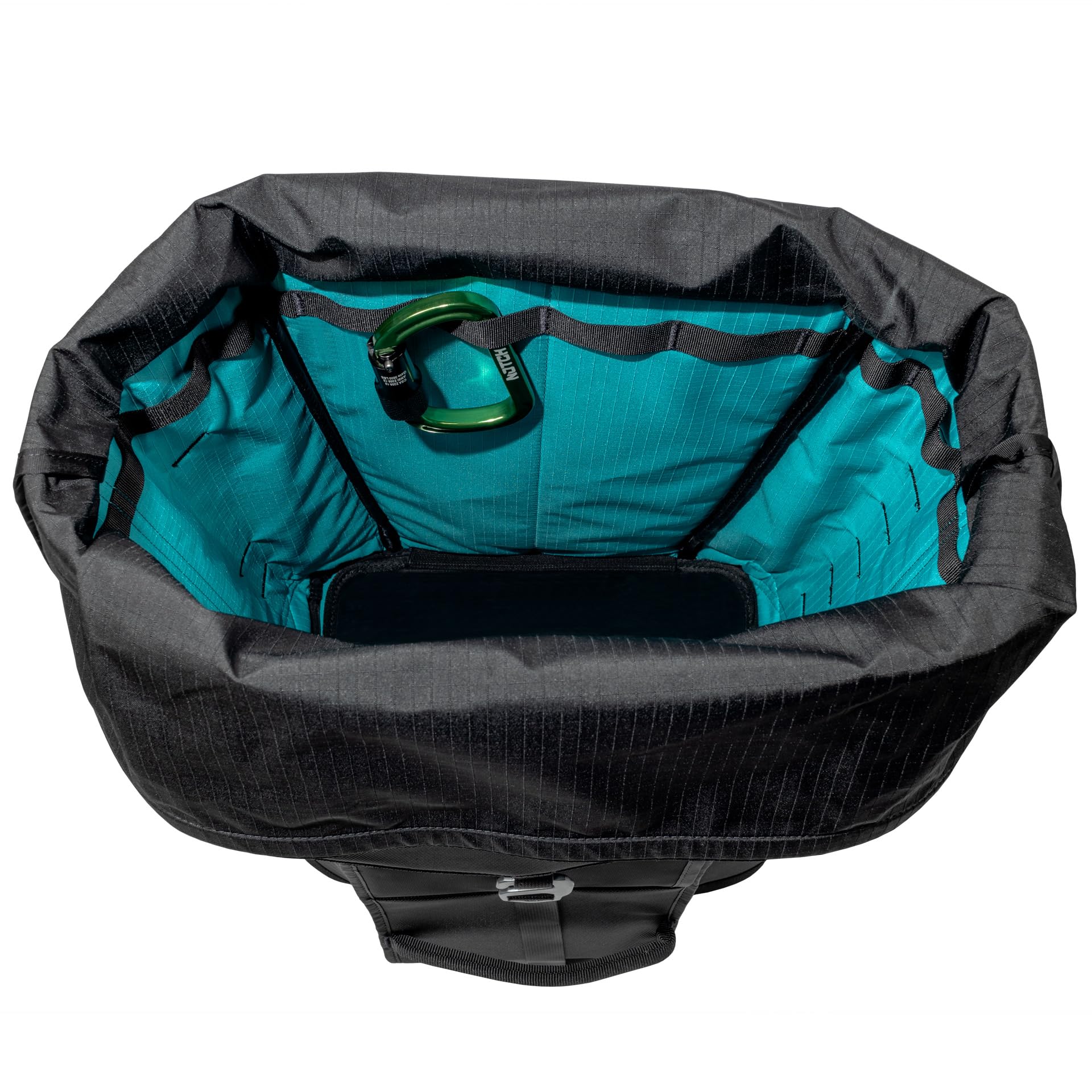 **Notch Approach Rope Gear Bag - 50L Capacity, Durable Climbing Backpack for Rock Climbing & Outdoor Adventures - Perfect for Gear Storage & Hiking (Black, Model 99754)**