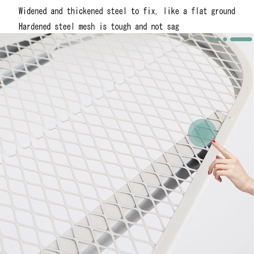 Foldable Ironing Board with Adjustable Height (31-86 cm) & Heat Resistant Parking Zone - Compact Home Ironing Solution for Clothes, Linens & Fabrics - Perfect for Small Spaces, Apartments & Travel Use