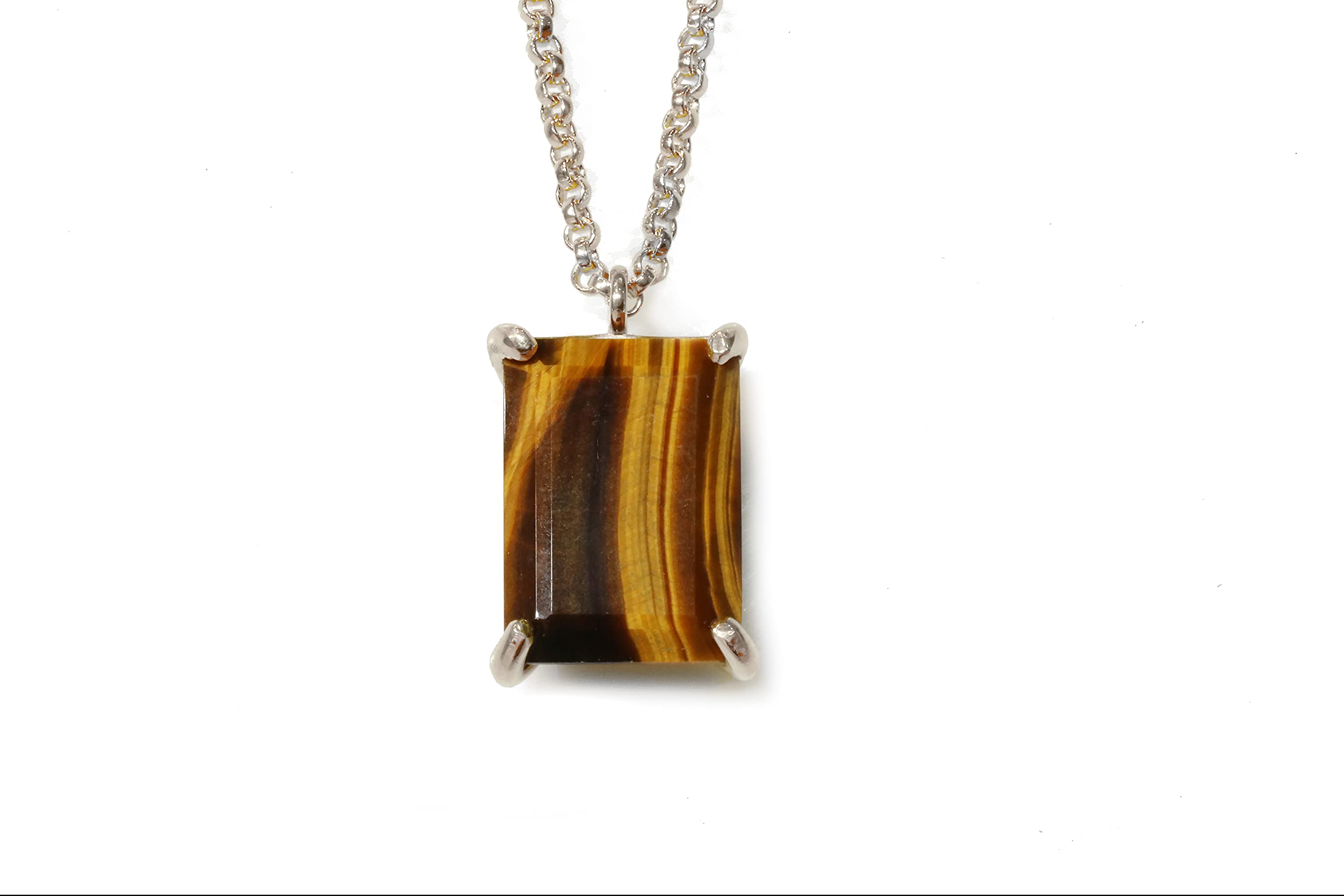Handmade Tiger Eye Necklace - Elegant Custom Jewelry for Women, Unique Layering Necklace - Perfect Gift for Sister, BFF, Mother & Bridesmaid - Birthday, Anniversary, Wedding & Special Occasion Gift