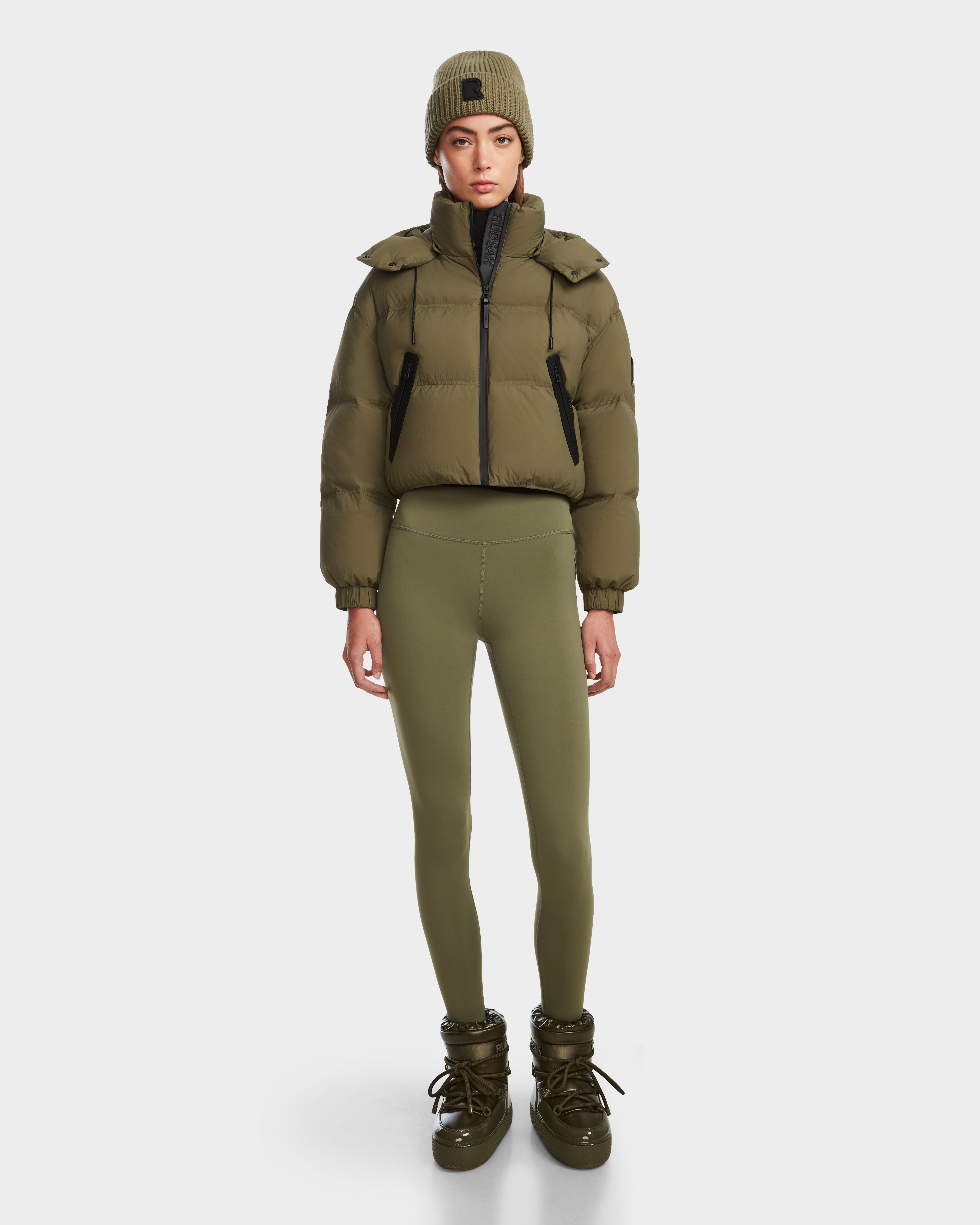 KARLEE 8124721 Loden Green Jacket - Waterproof Outdoor Windbreaker for Hiking, Camping & Travel
