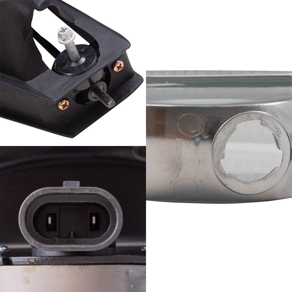 Replacement Headlights for 1999-2007 GMC Sierra - Driver & Passenger Side with Park Signal Marker Lights | Durable Aftermarket Headlamp Assembly for Improved Night Visibility | Perfect for Off-Roading, Daily Commuting & Truck Upgrades