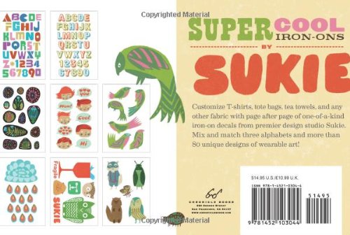 Sukie Premium Iron-On Patches - Fun & Easy DIY Clothing Decoration for Kids & Adults - Perfect for T-Shirts, Jeans, Bags & DIY Crafts