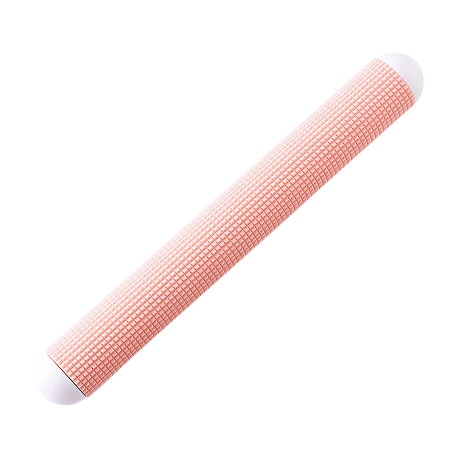 Non-Stick Shortbread Rolling Pin for Baking - Pink Fondant Dough Roller with Embossing Design - Perfect for Cookies, Pastry, Dumpling Wrappers & Cake Decorating - Kitchen Baking Accessories (One Size)