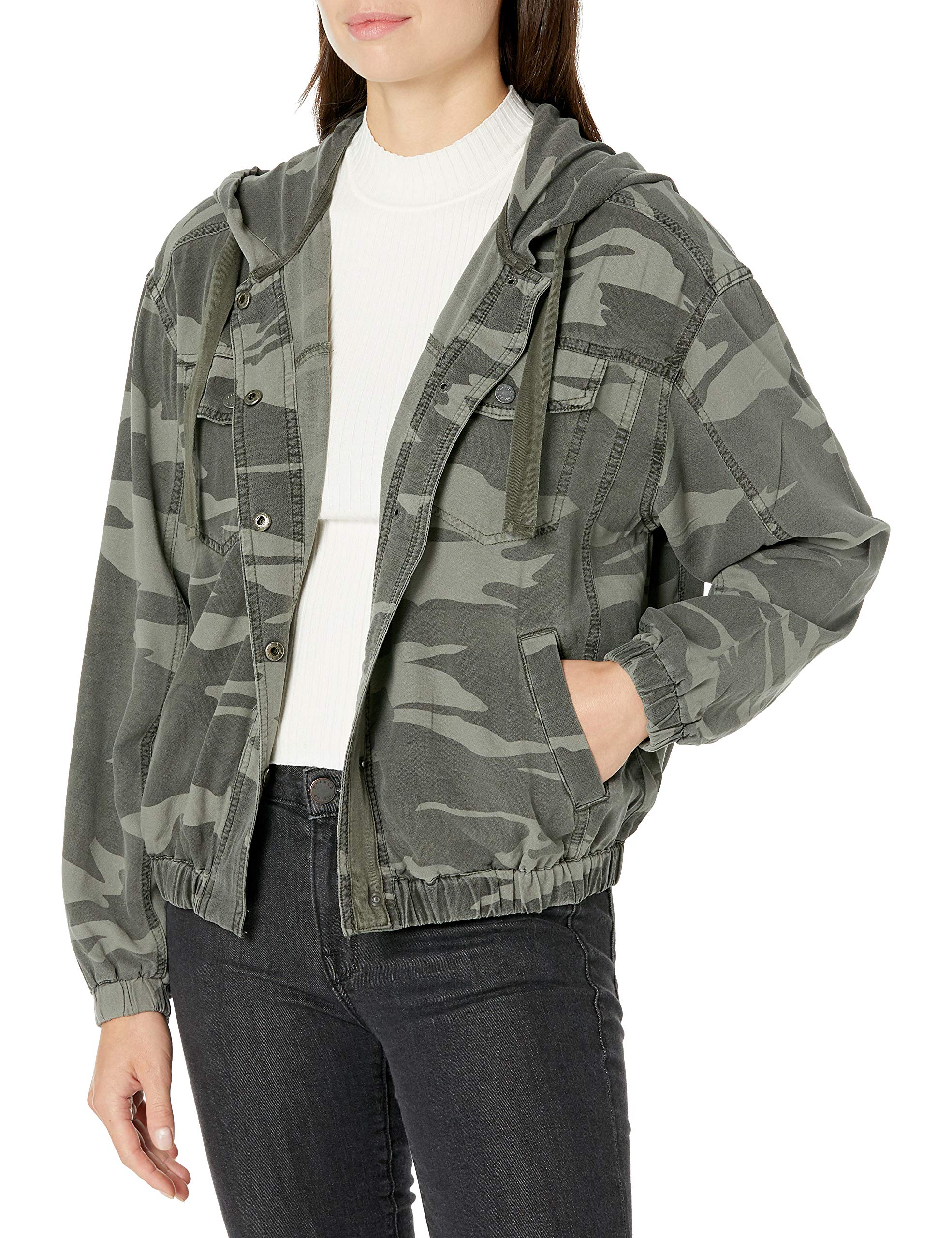 Stylish Women's Lightweight Hooded Jacket - Waterproof Windbreaker for Outdoor Activities, Travel & Casual Wear